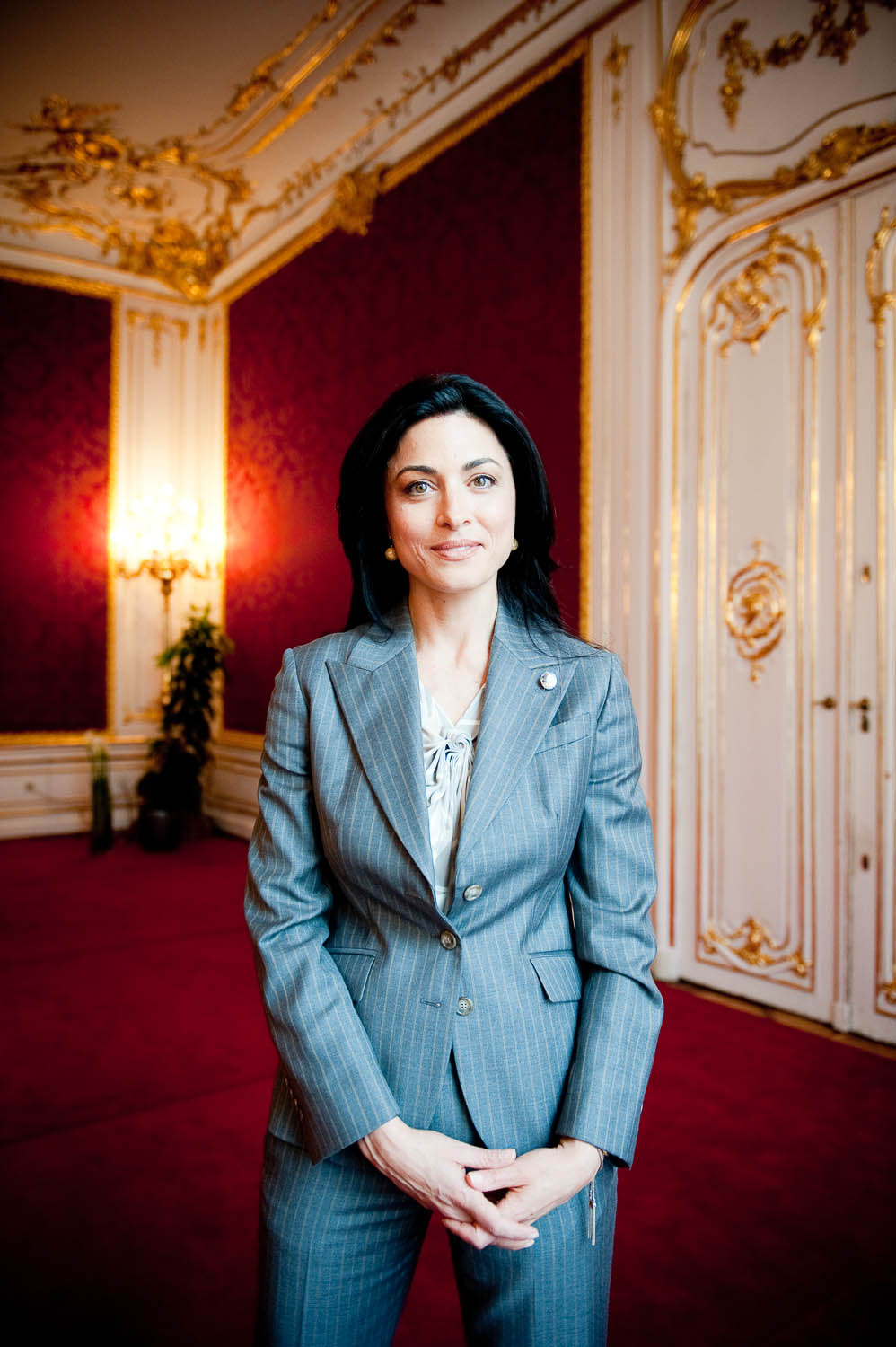 Newsanchor Ghida Fakhry for Biber