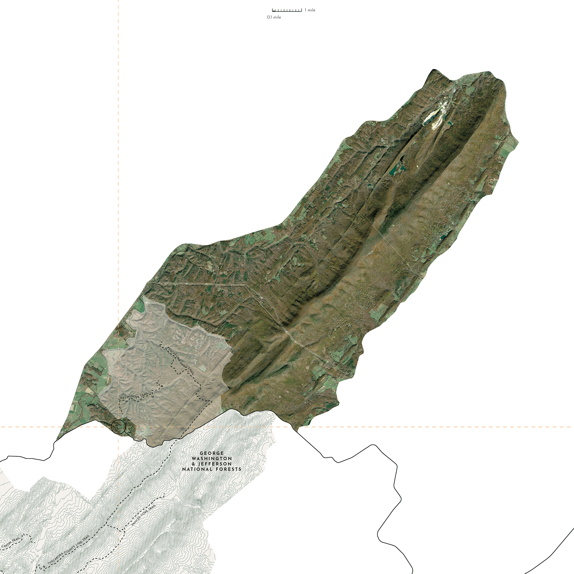 Heart-Land, or: Get to the Point — Google Street View Access at the 1820 Mean Population Center