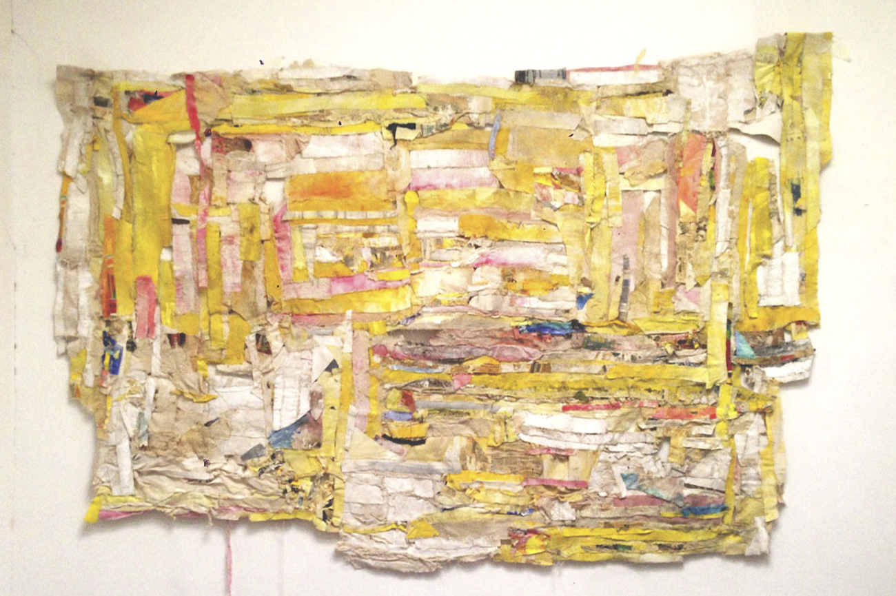 Francisca AninatN.3, Serie Amarillos, 2014Mixed media150 x 230 cm