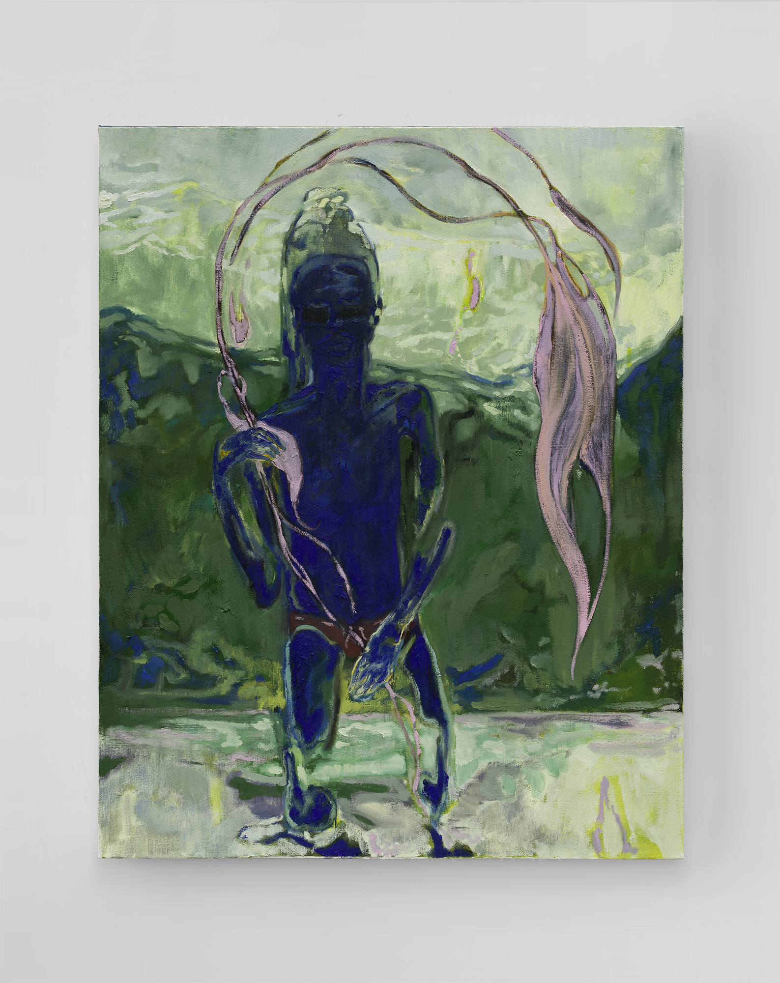 Tshepo, 2023, oil on linen, 125 x 100 cm