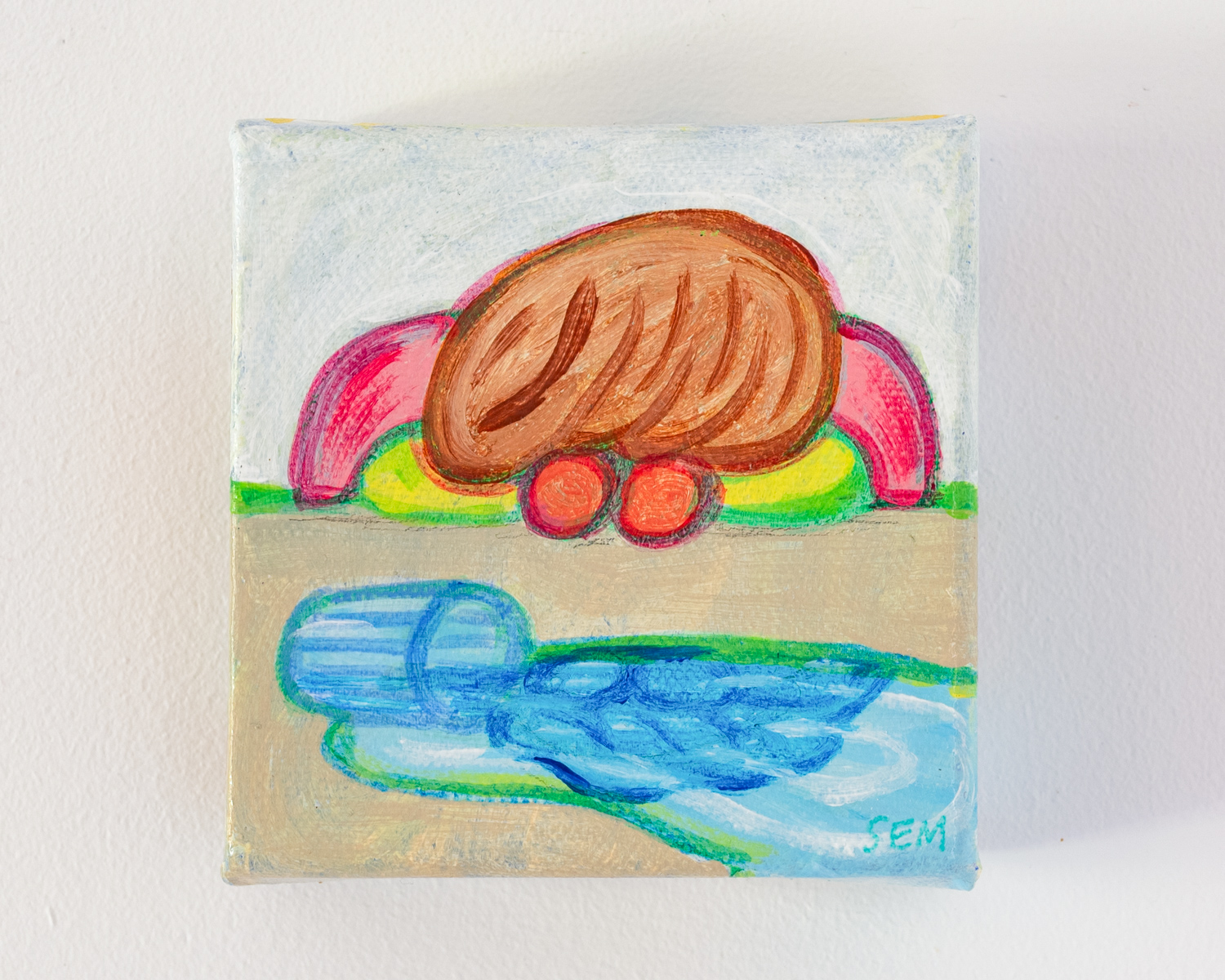 M I S T A K E < 25 - 6 > Painted in Mullumbimby 2025 ⟡ SOLD