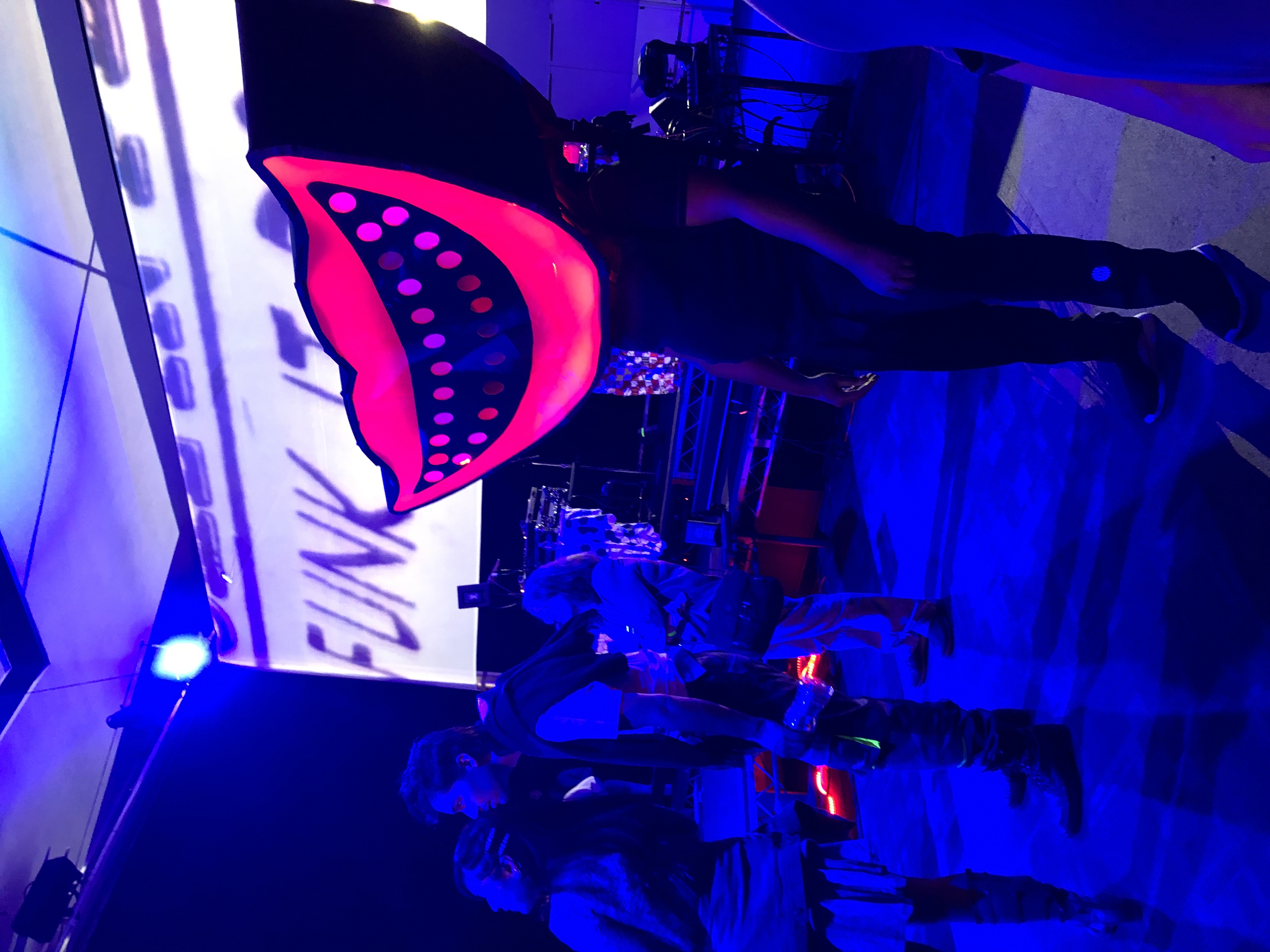 Headpiece design and construction for Artist: Sanford Biggers (adaptation of his sculpture Cheshire)