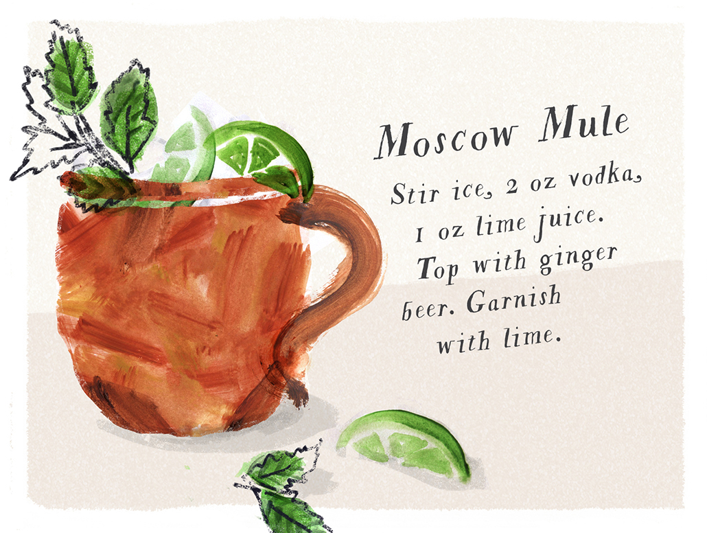 MintysTable Moscow Mule