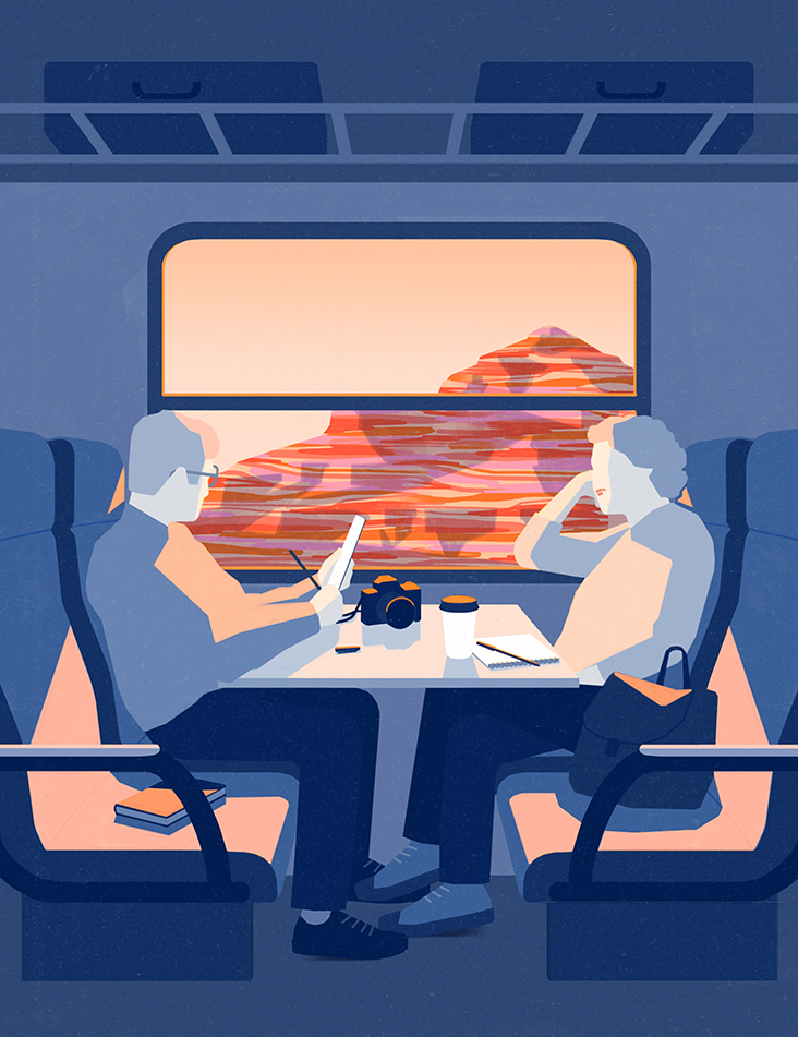 travel Illustration María Hergueta