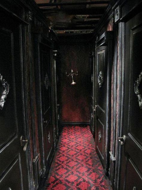 Haunted hallway of the Blackstone Manor