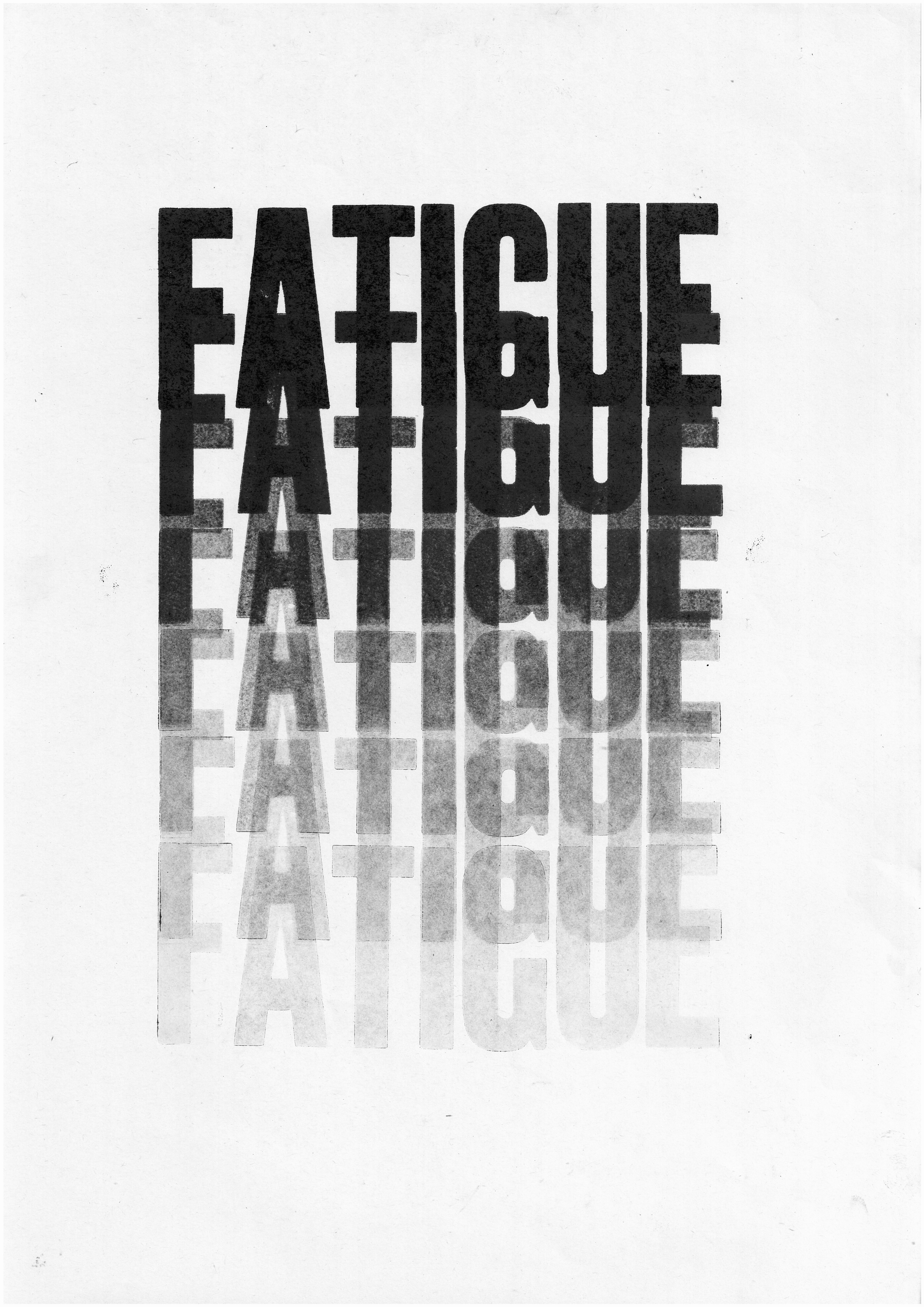 The Exhausted Letterpress