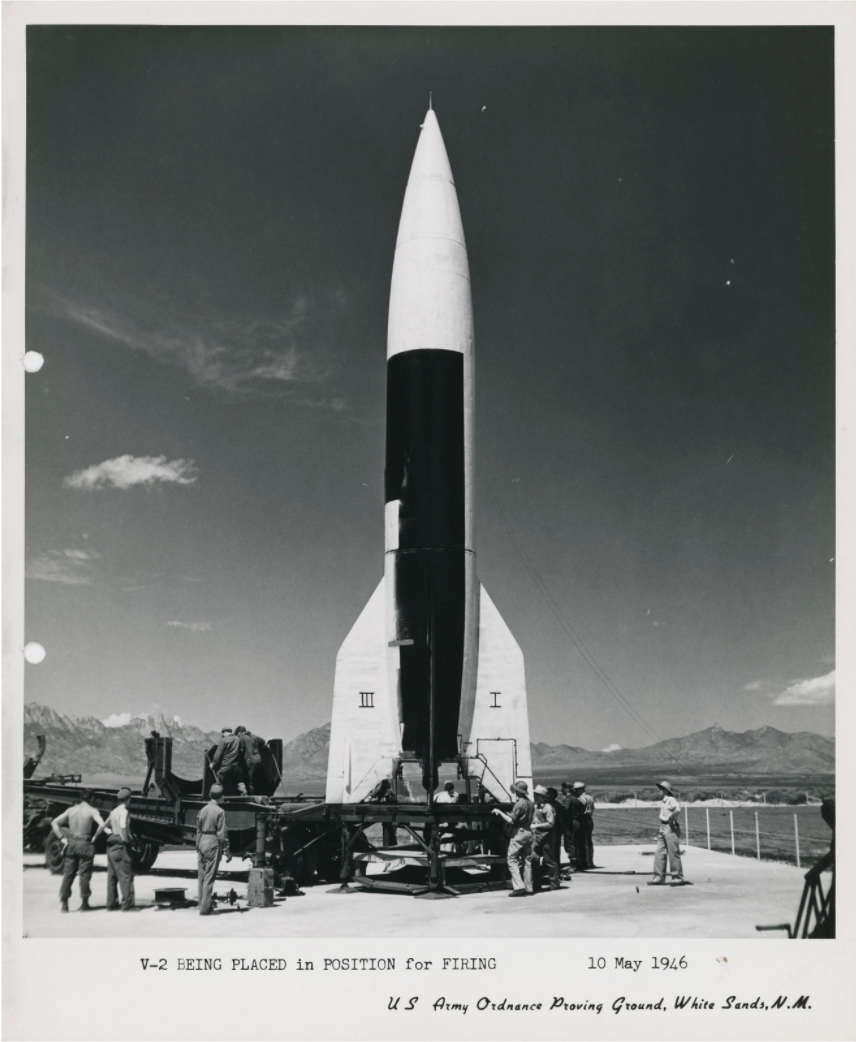 The first American rocket to reach outer space
