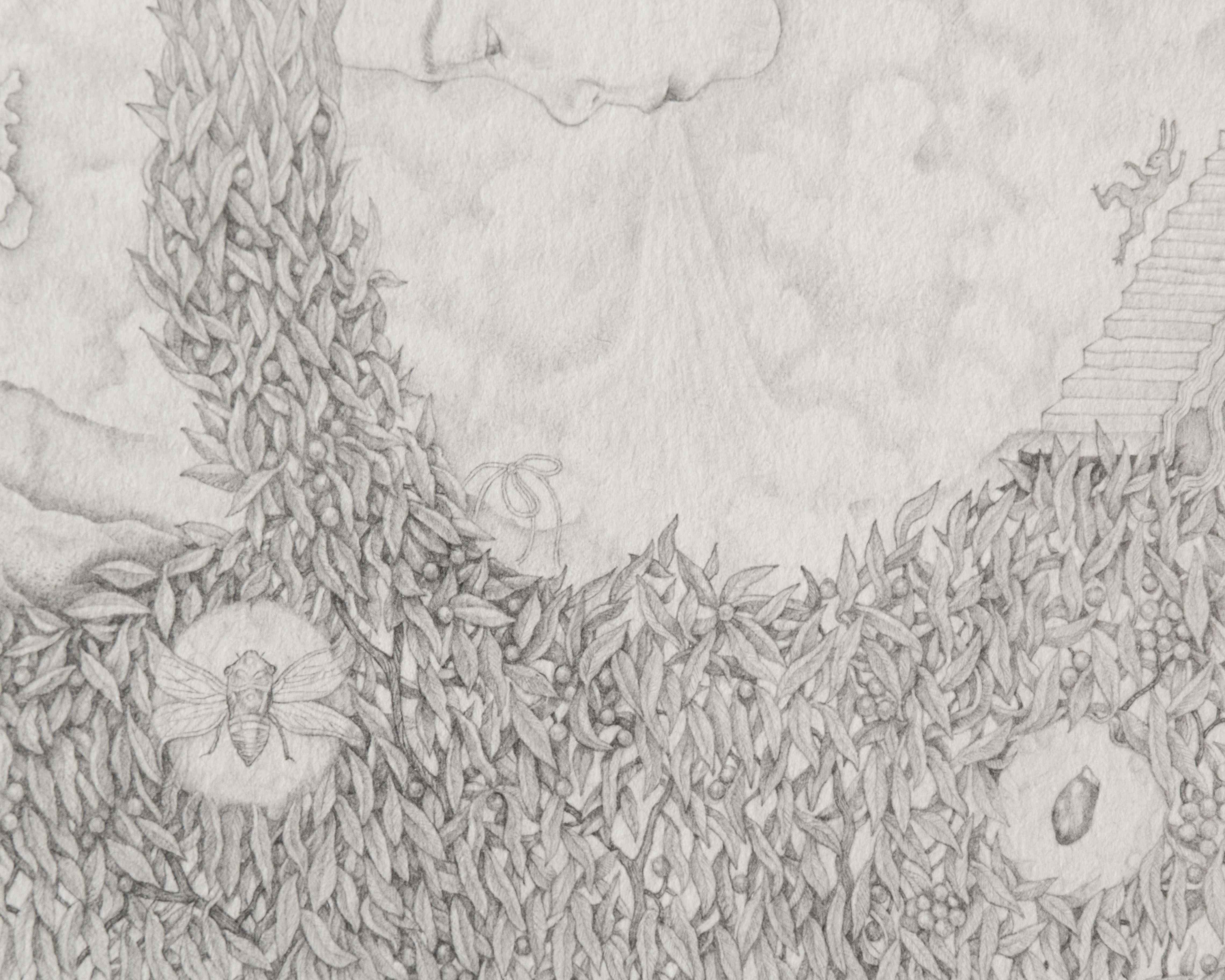 Mother And Lychee Tree (detail)