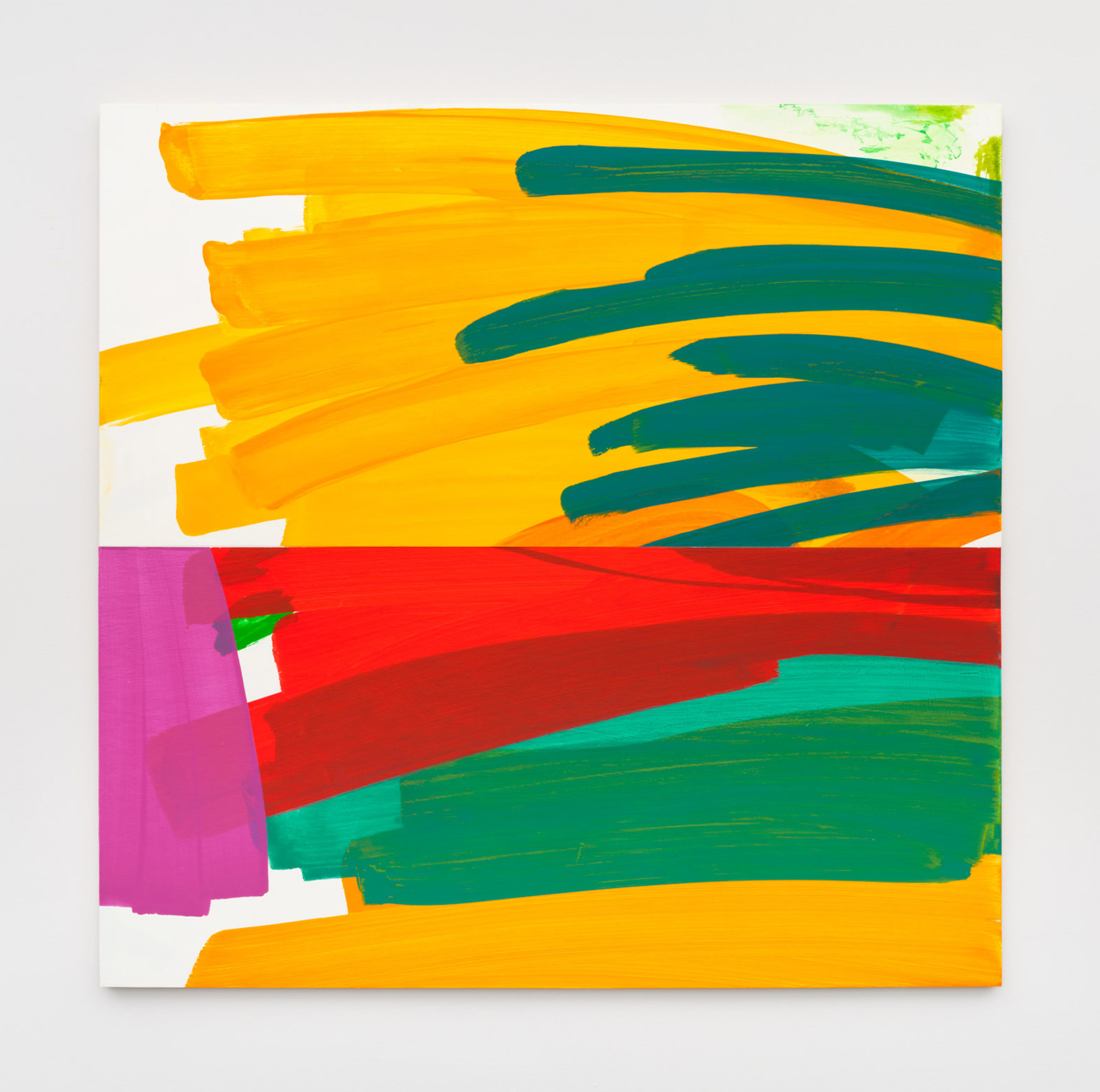 'New Year v.2' Acrylic on Panel 40 x 41 in. 2021