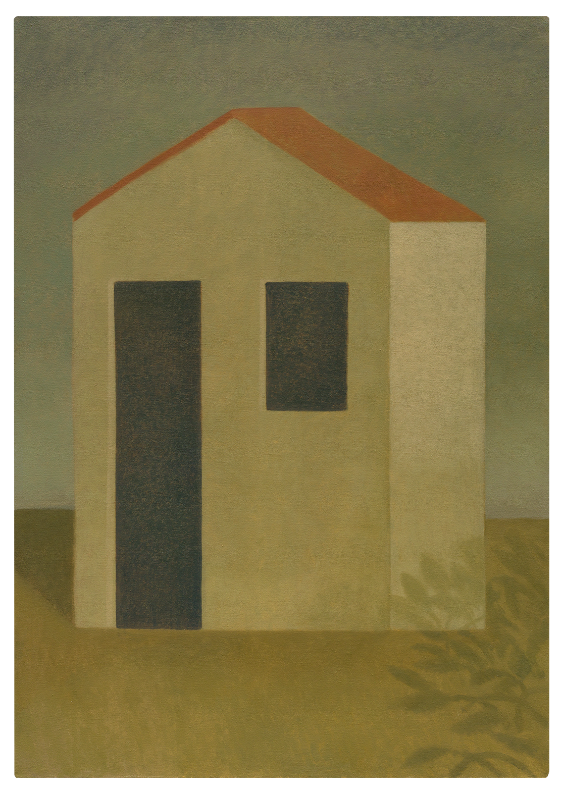 "Casa", 2023, óleo sobre tela