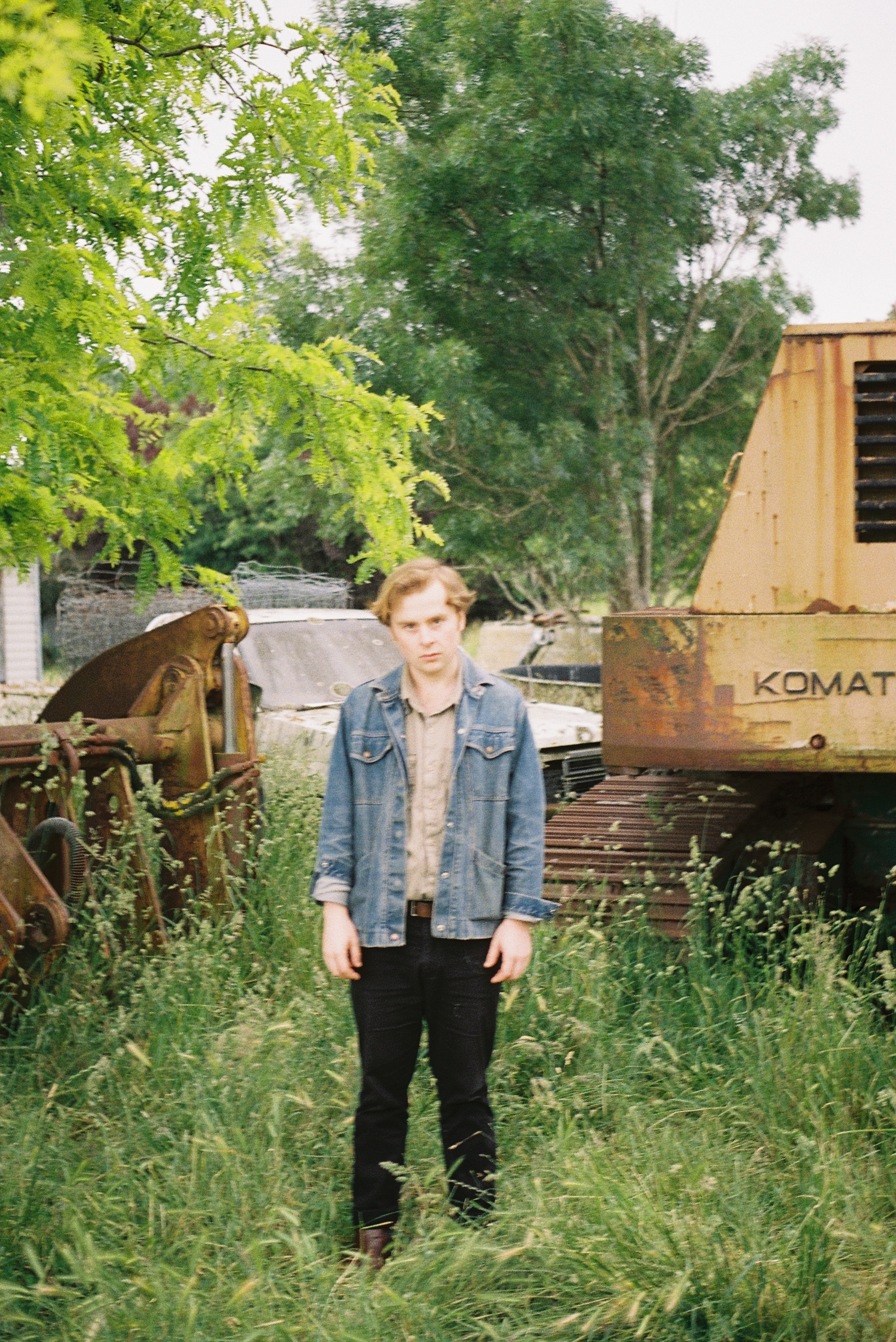 Sam Bambery in Tai Tapu, photographed by Ella Waswo