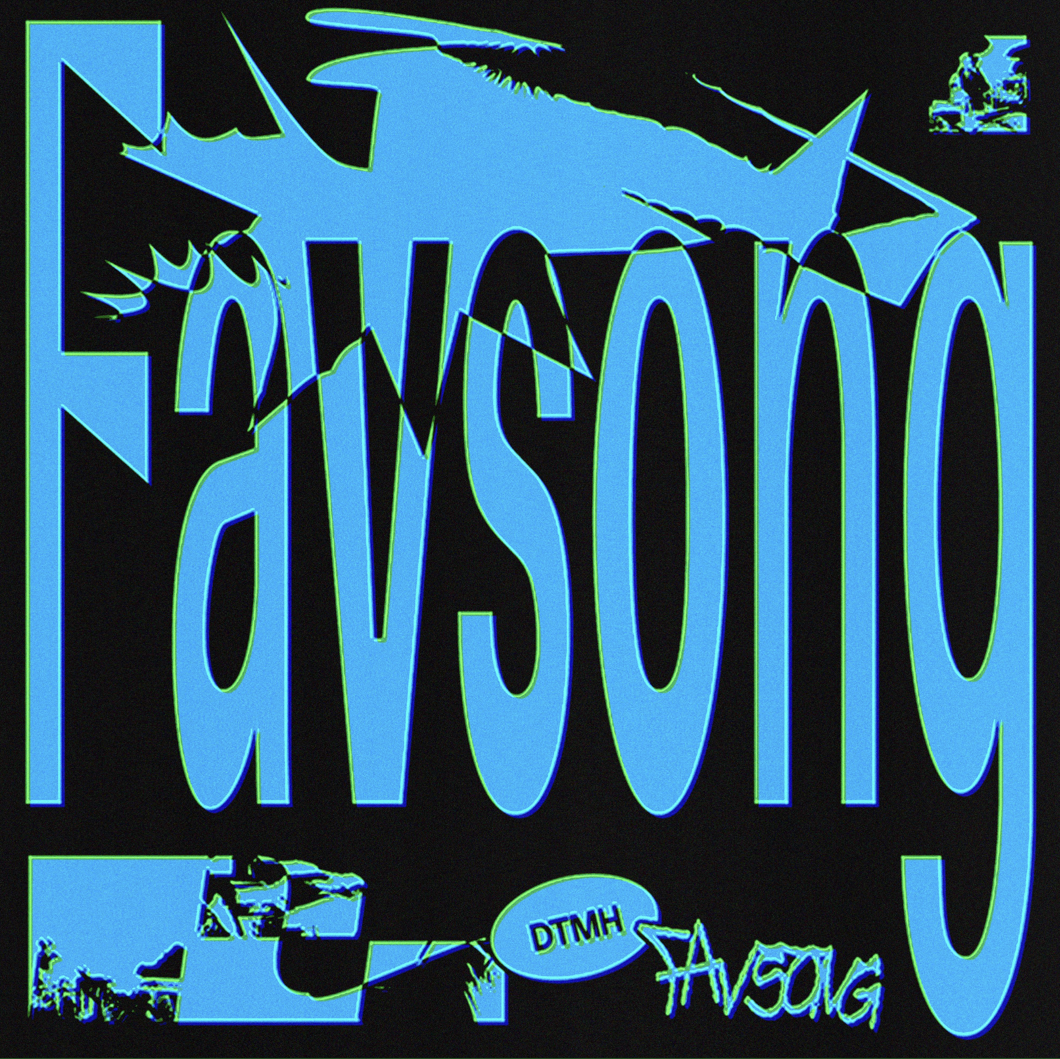 Dontouchmyhair(DTMH) 'Favsong' Digital Album Cover Design