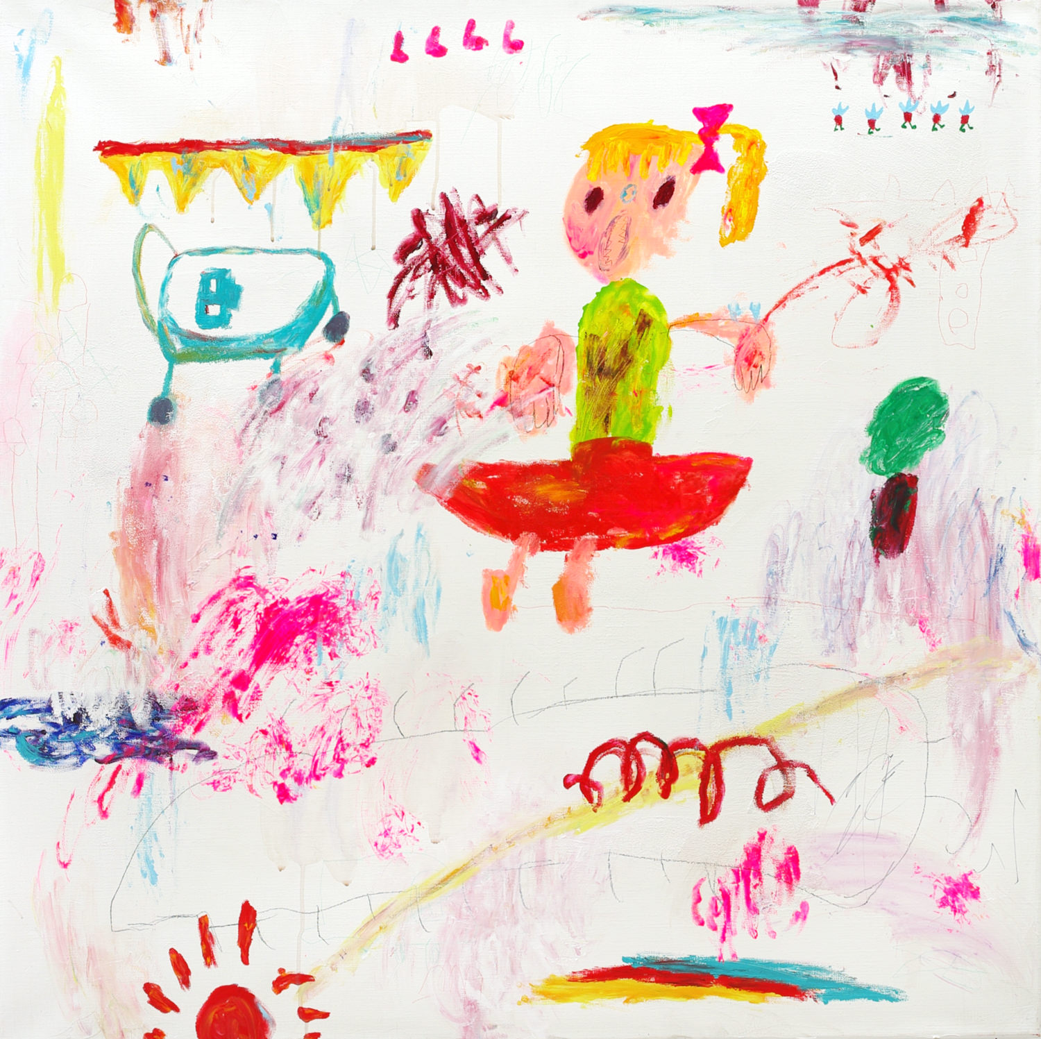 Acrylic on Canvas, 100×100cm