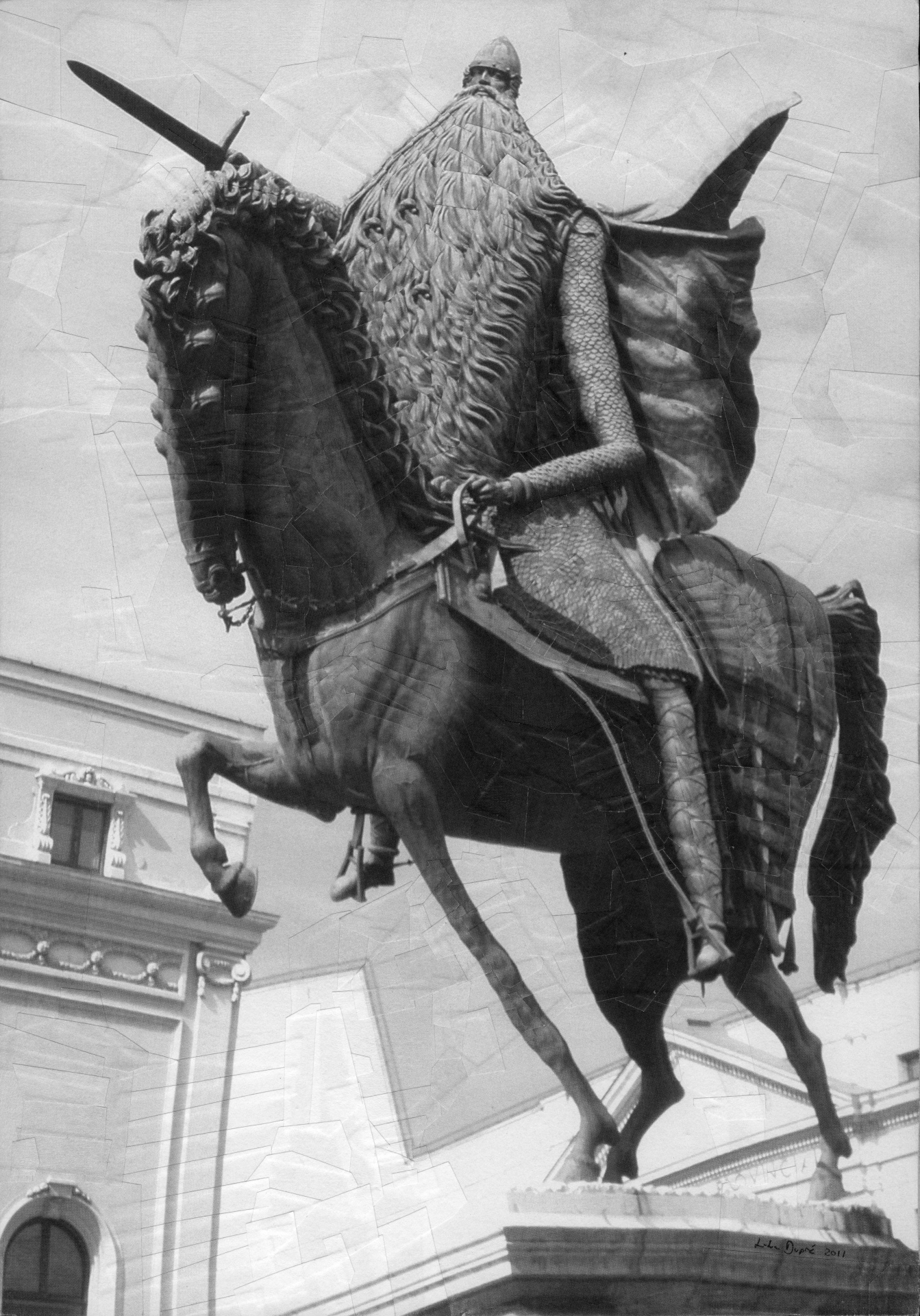 El Cid for Lados Magazine 2, 2011, 8.2 x 11.6 inches