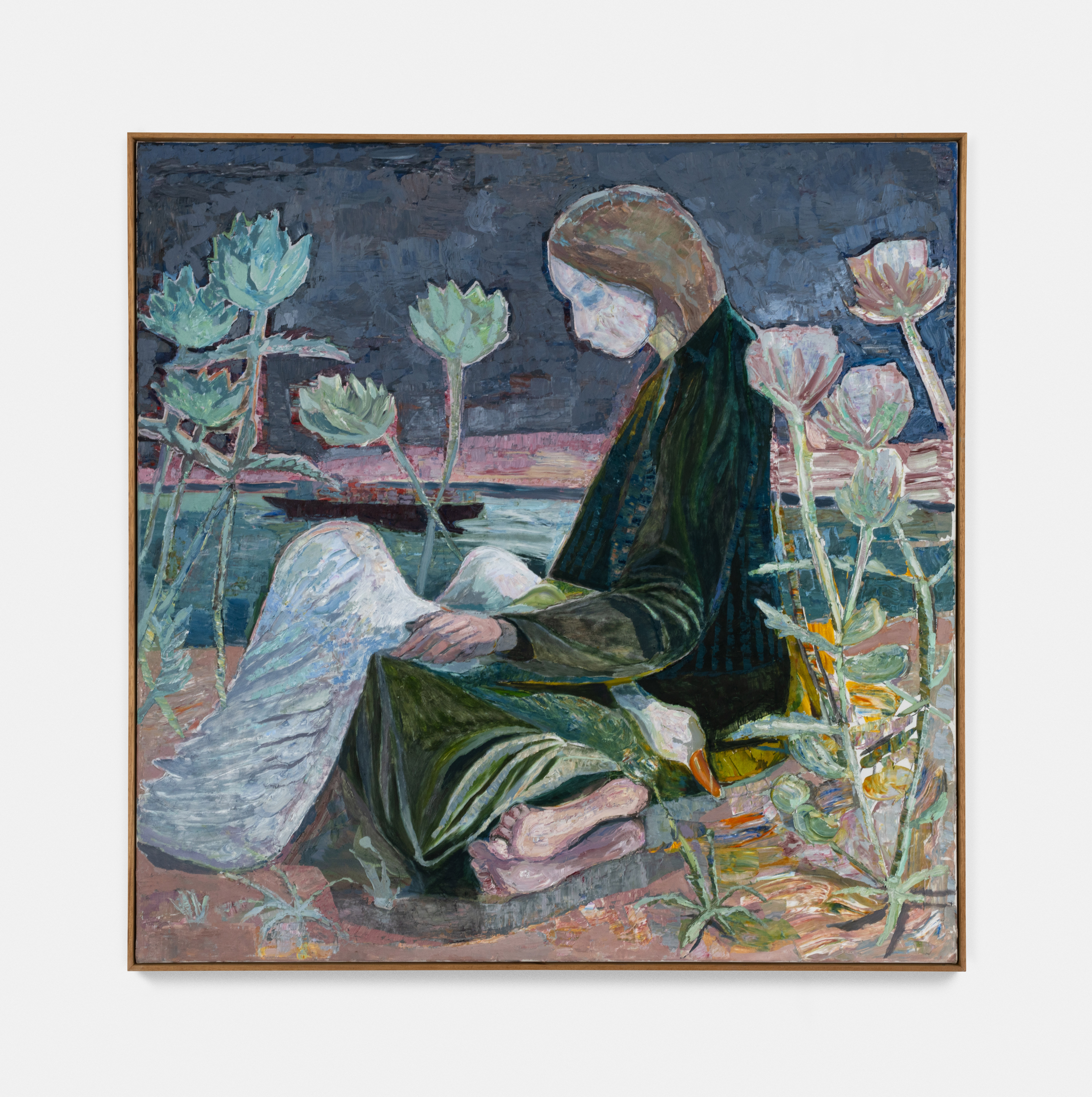  Cynara, 2025 Oil on canvas 107cm x 107cm