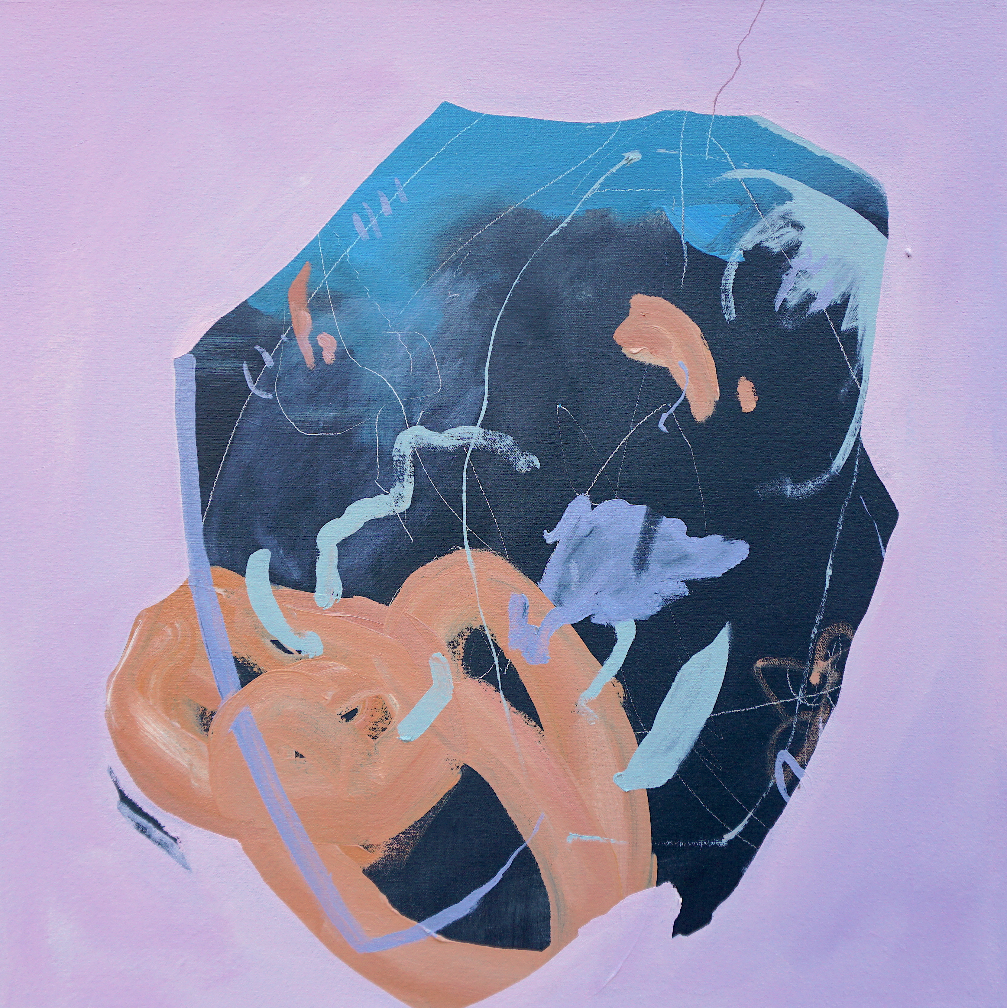 (is there?) No Such Thing, Oil on Canvas, 20 x 20 in.