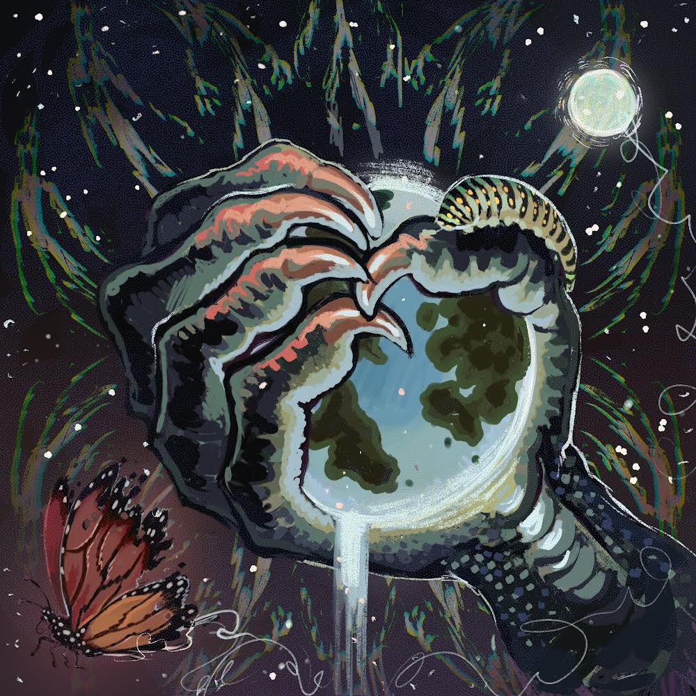 Bury Us Alive Digital, 12x12in,  2022