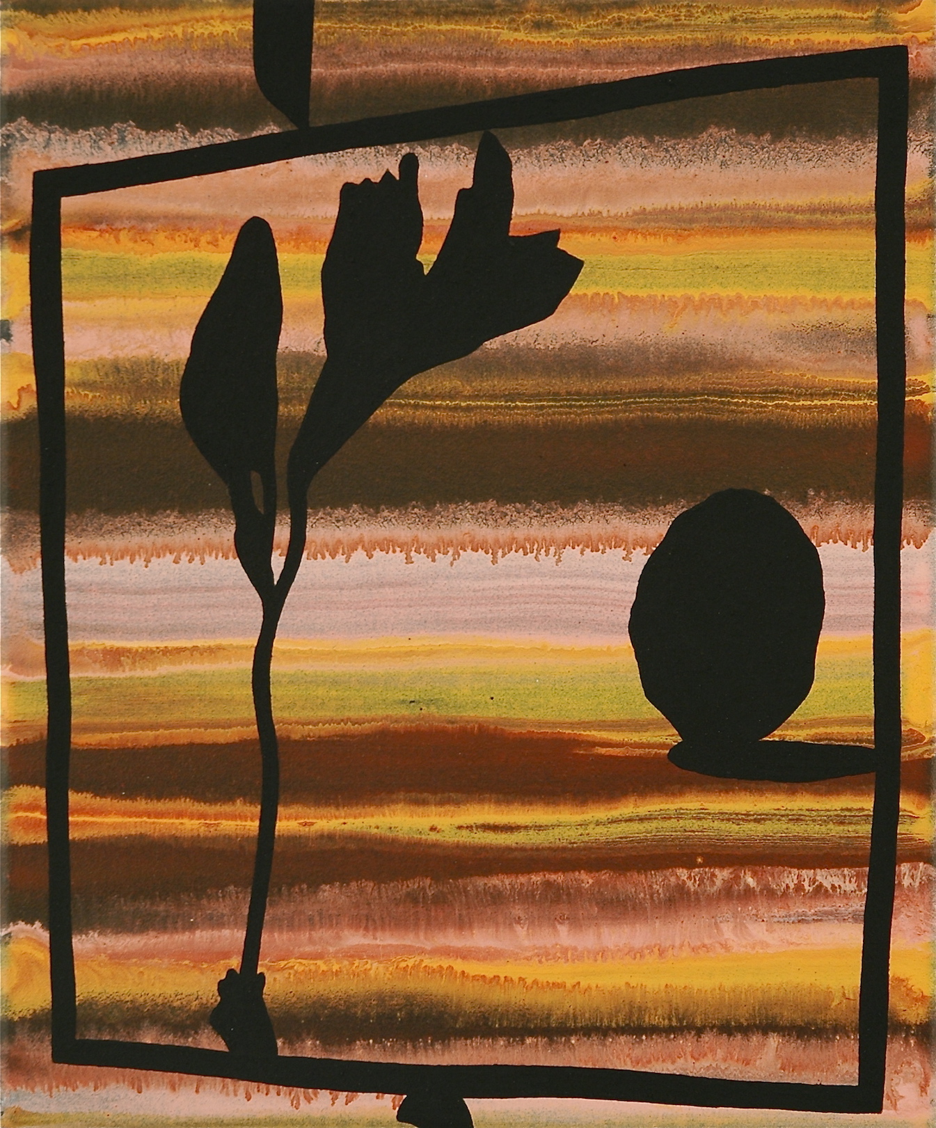 Untitled 2012, acrylic on canvas, 36 x 24 cm, private collection