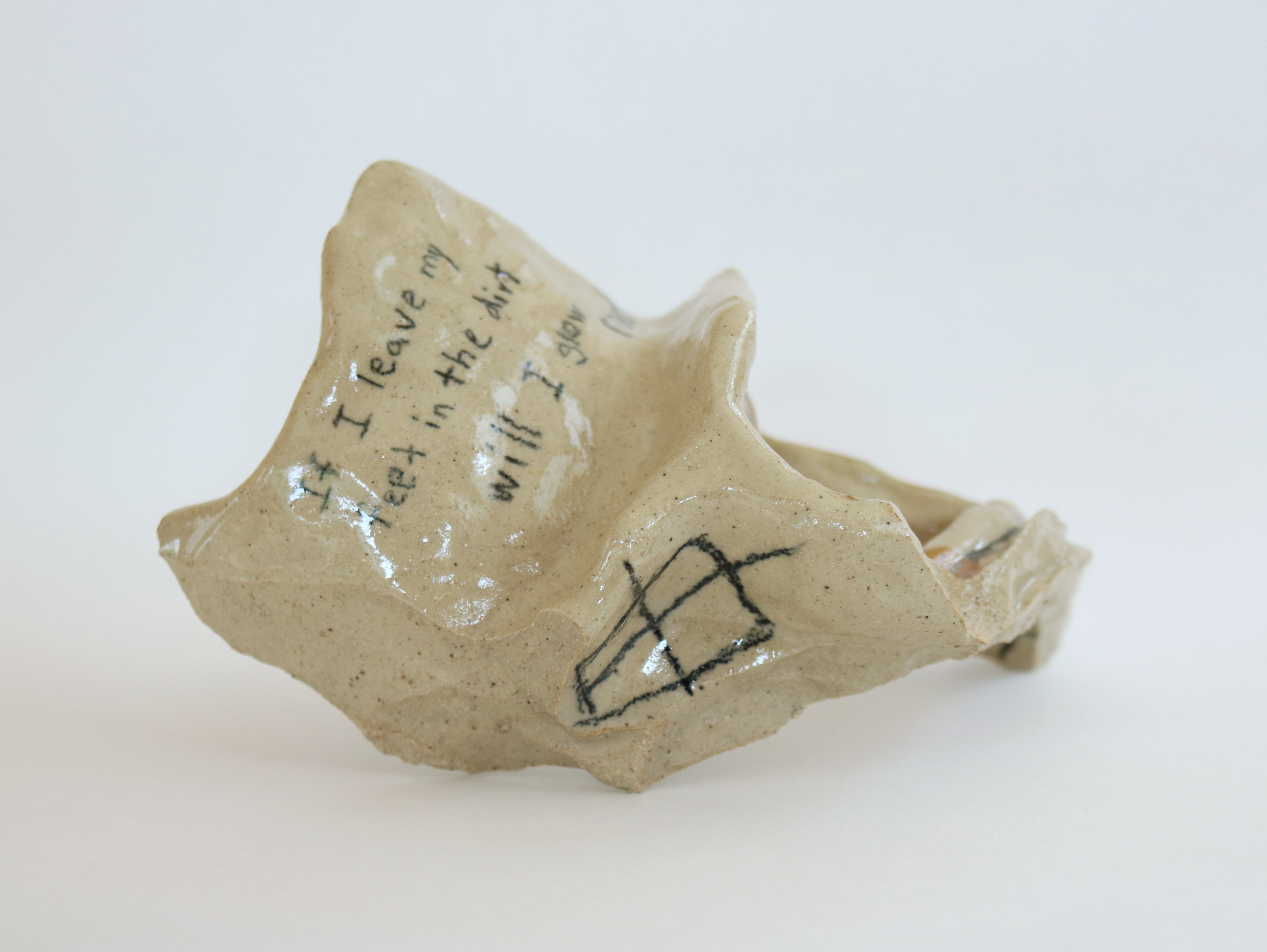 If I leave my feet in the dirt will I grow roots? (fragment 1), 2022