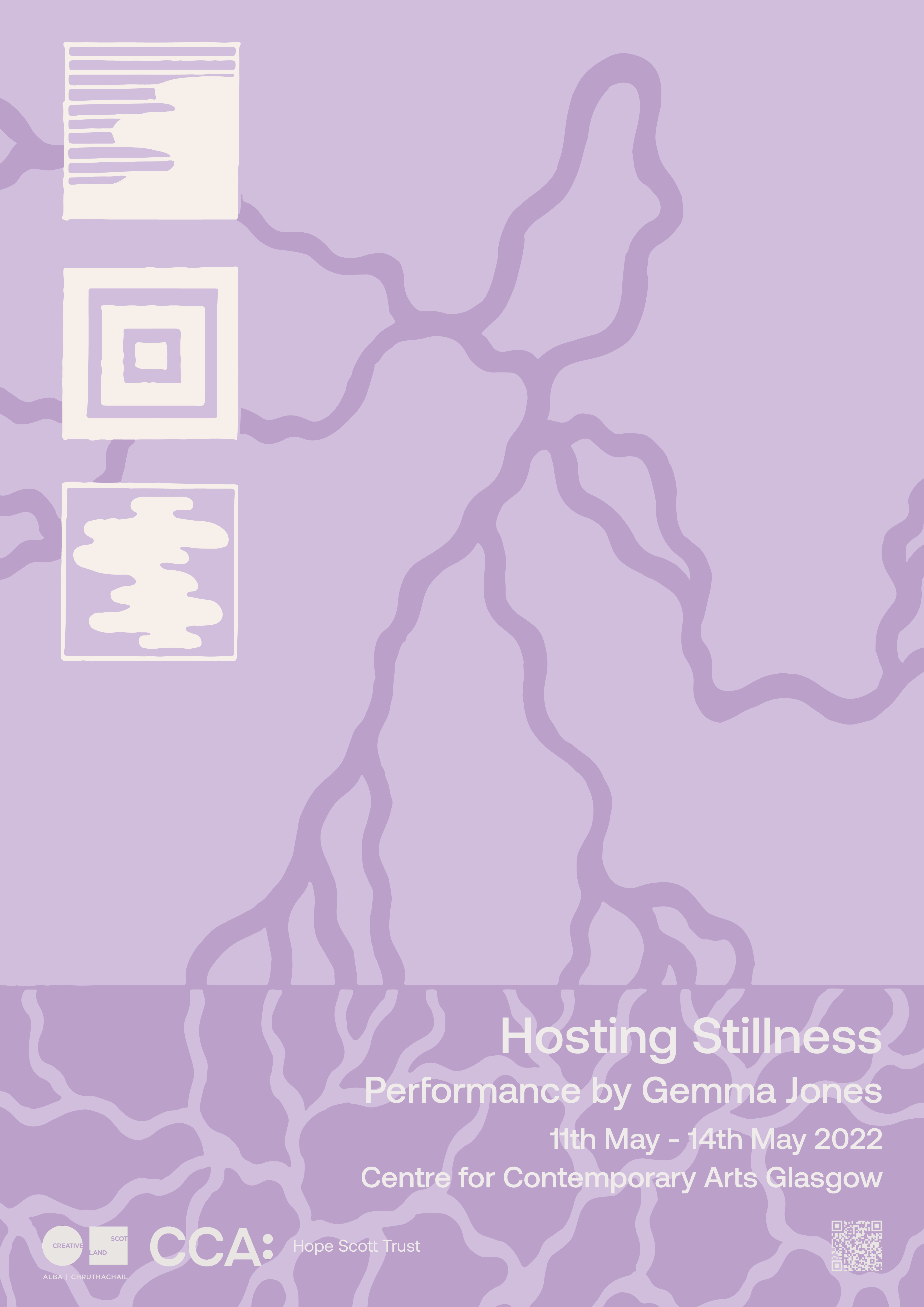 Hosting Stillness Poster 2022