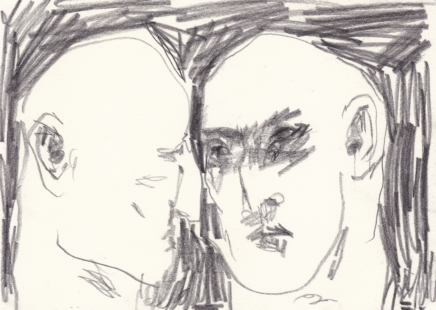 MnM, 2017, pen on paper, 14.8*21(cm)