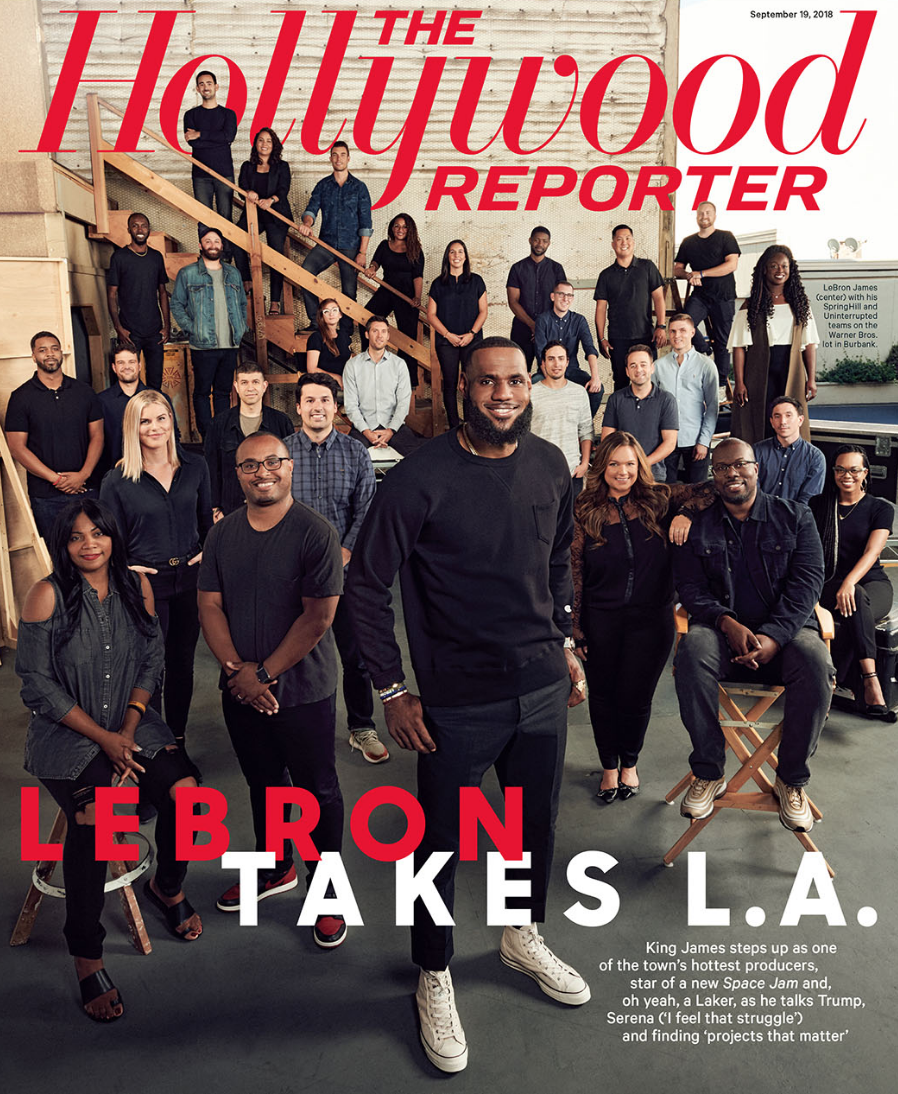 LeBron James Wears Safety Pin on Sports Illustrated Cover – The Hollywood  Reporter