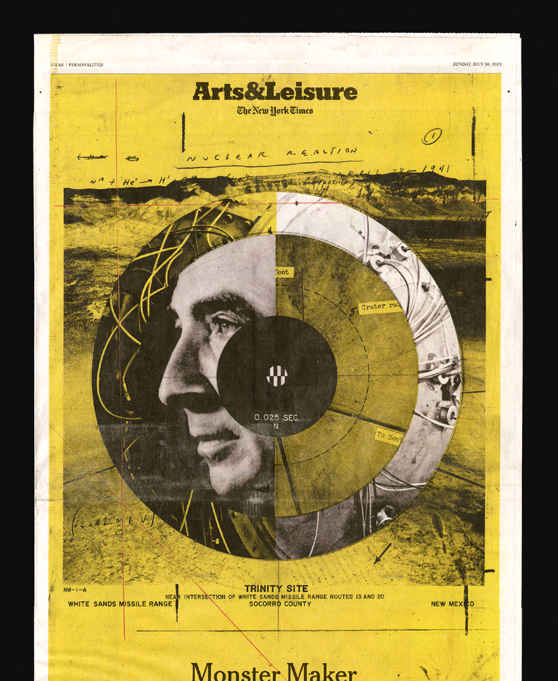 The New York Times - Arts & Leisure Cover — McQuade Inc