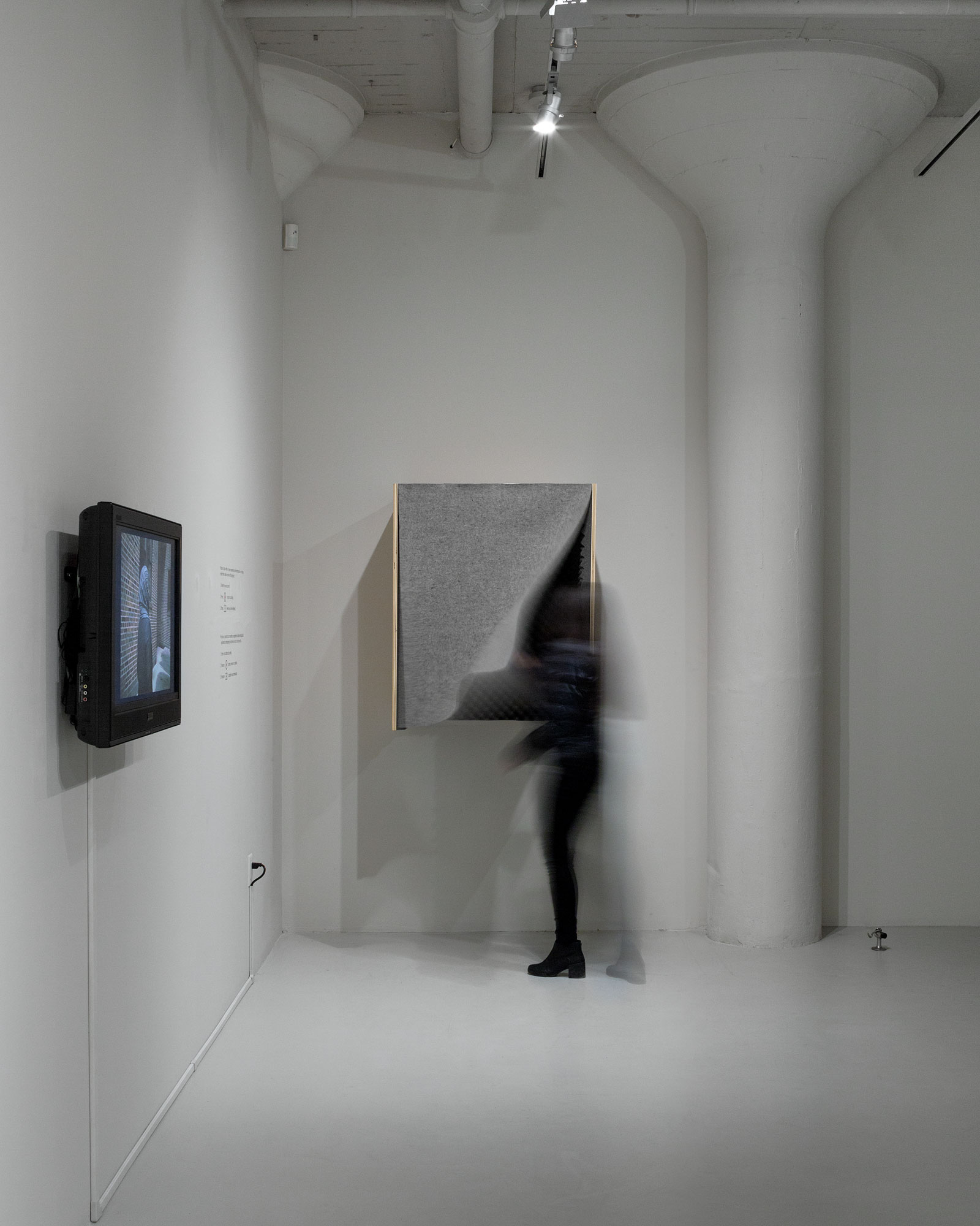 Installation shot, Here There, Acá Allá 2015 curated by Rafael Gamo and Susana Arellano (Credit Rafael Gamo).