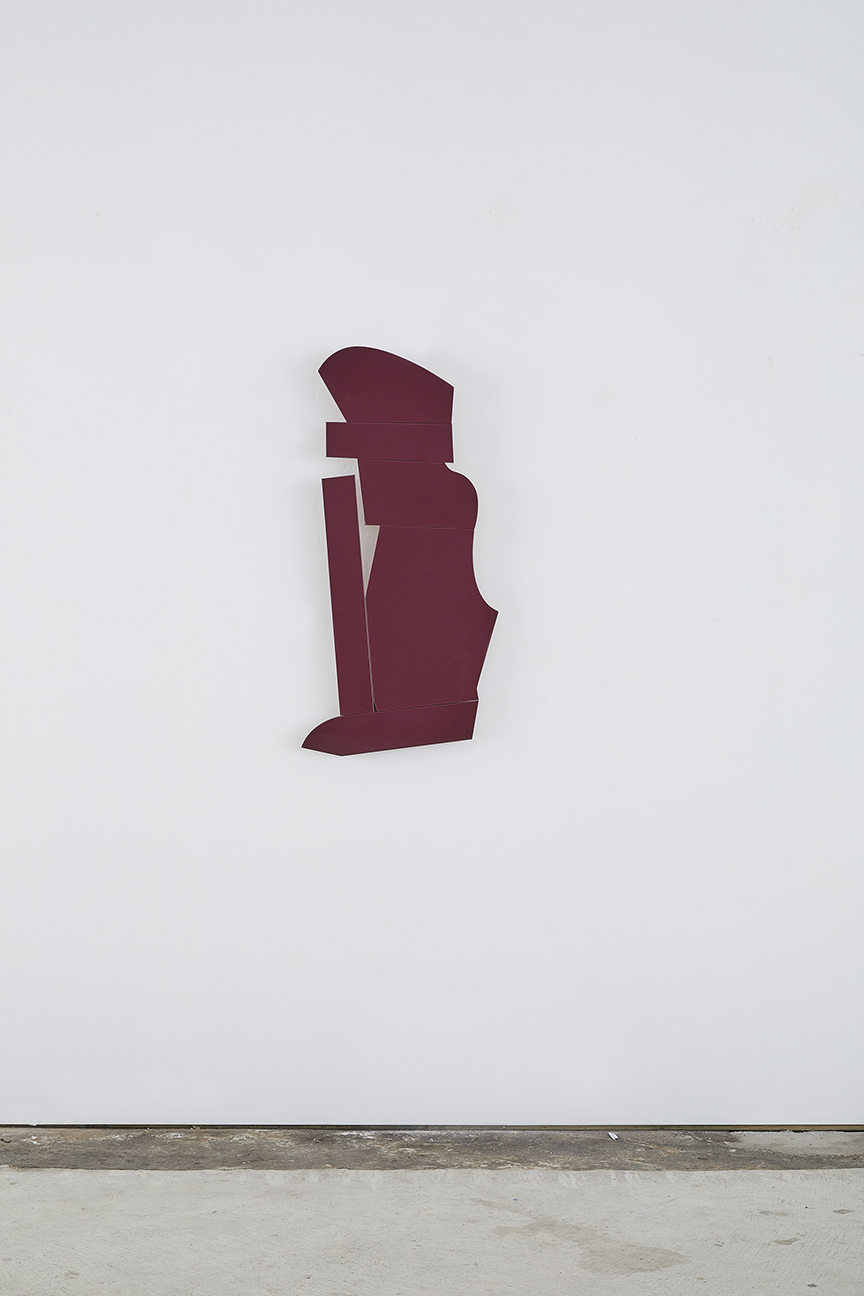 L4,L5,L6, (2018)Acrylic enamel on timber44 x 92cm