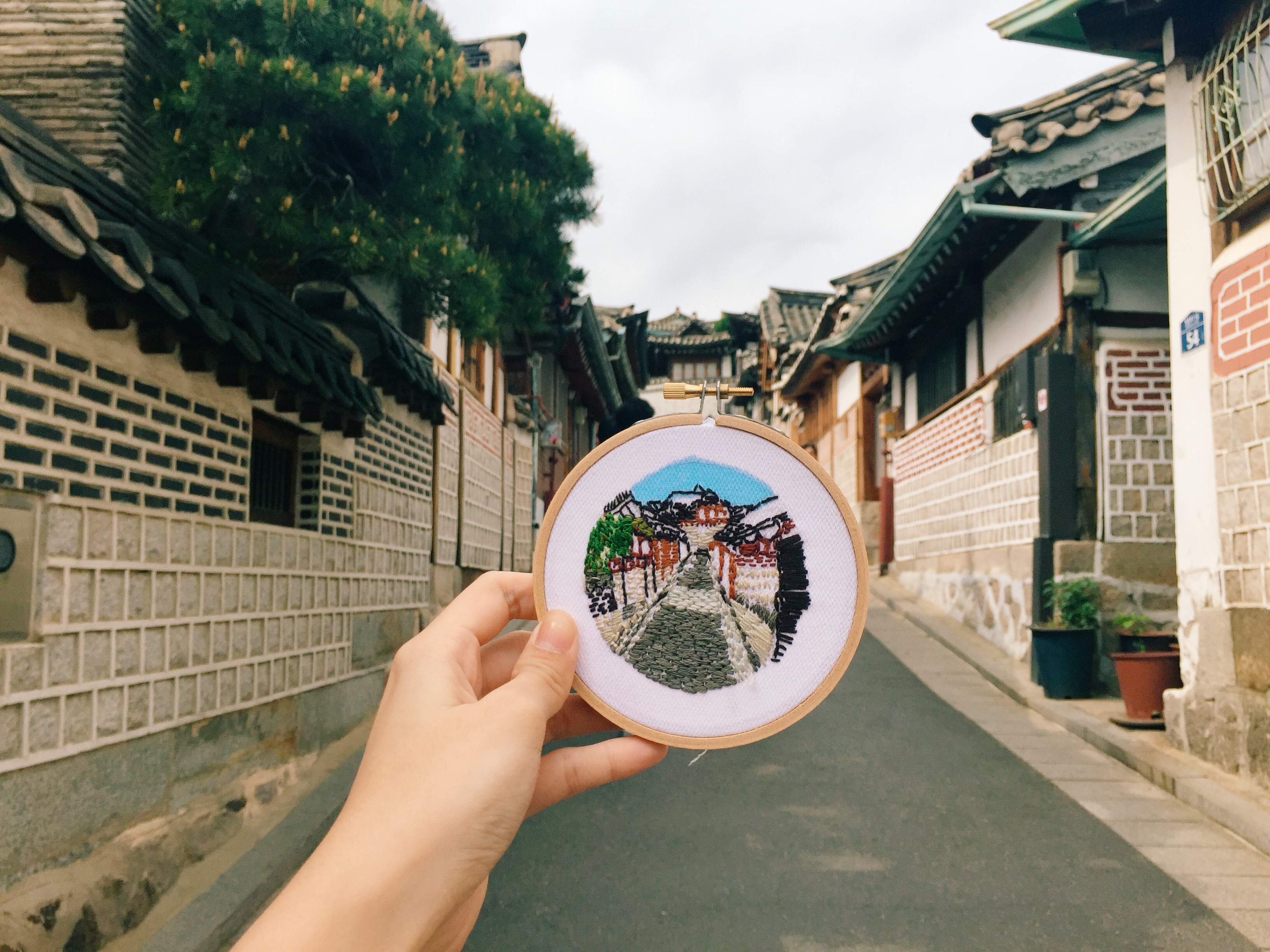 Bukchon Hanok Village, Seoul, Korea