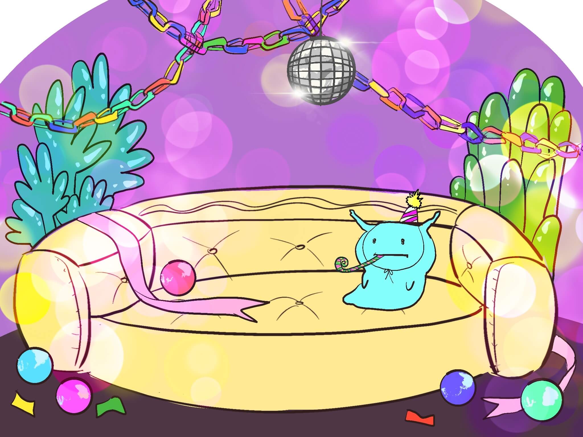 派對包廂的細節設計圖