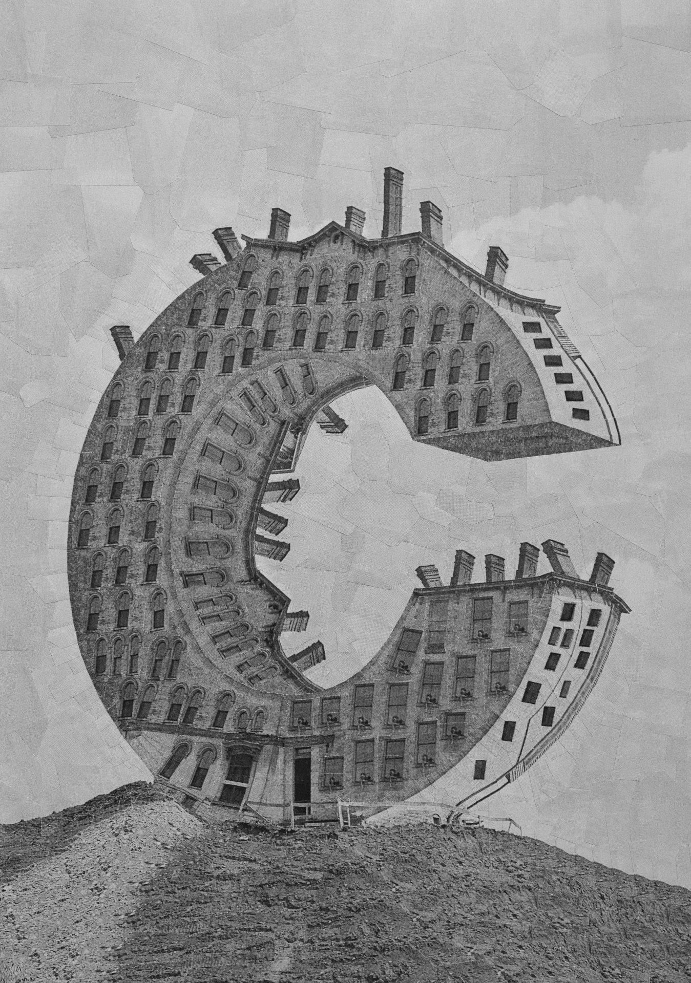 C from a B C D, 2016, 8.2 x 11.6 inches