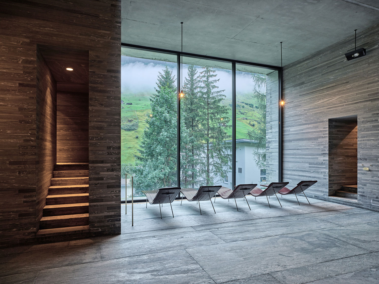 PETER ZUMTHOR - 7132 HOTEL - VALS, SWITZERLAND