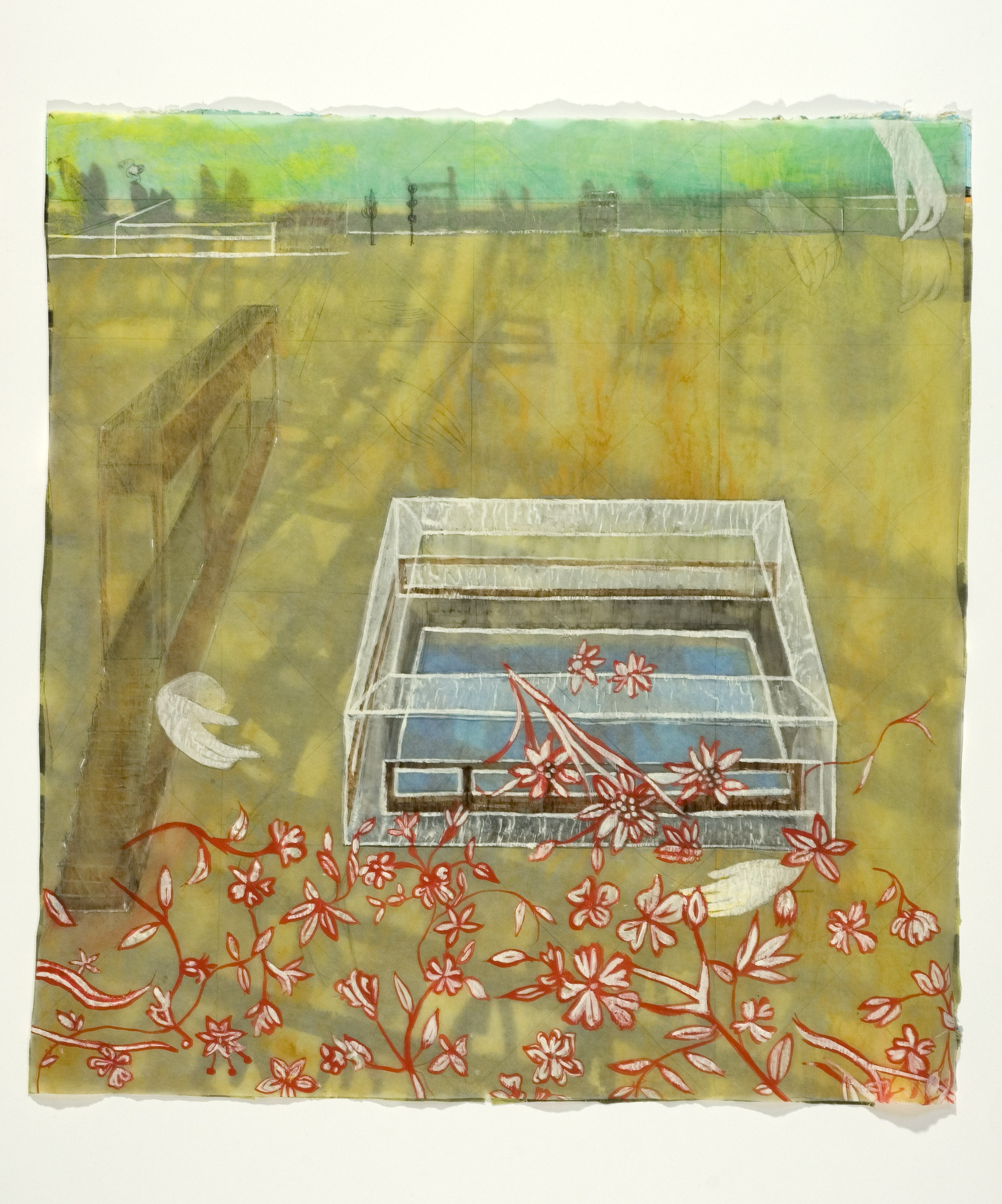 Suppress, Express, Excess, 18 in x 16.5 in, 2009