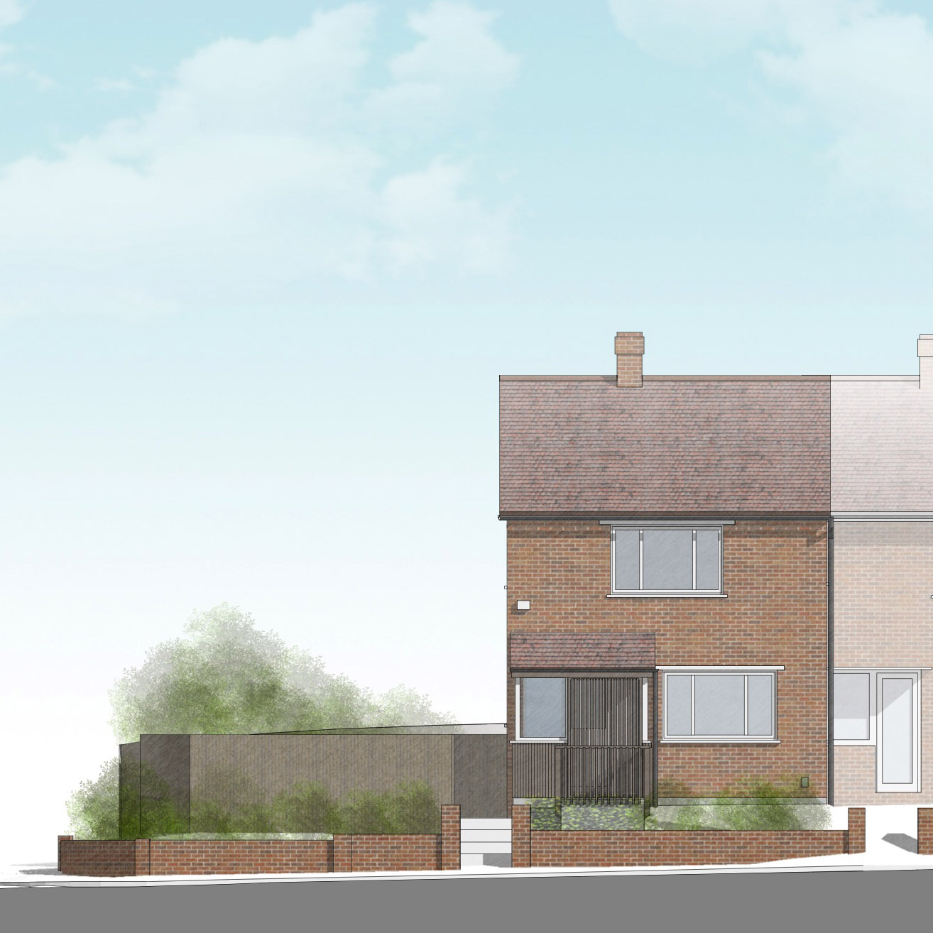 Crystal Palace Porch and Outbuilding - Conservation Area (on site)