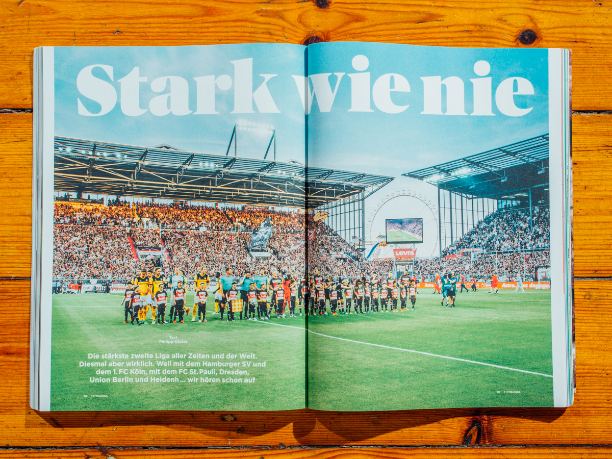 11Freunde #201 / FC St. Pauli - 2. Bundesliga Ausblick / Juli 2018