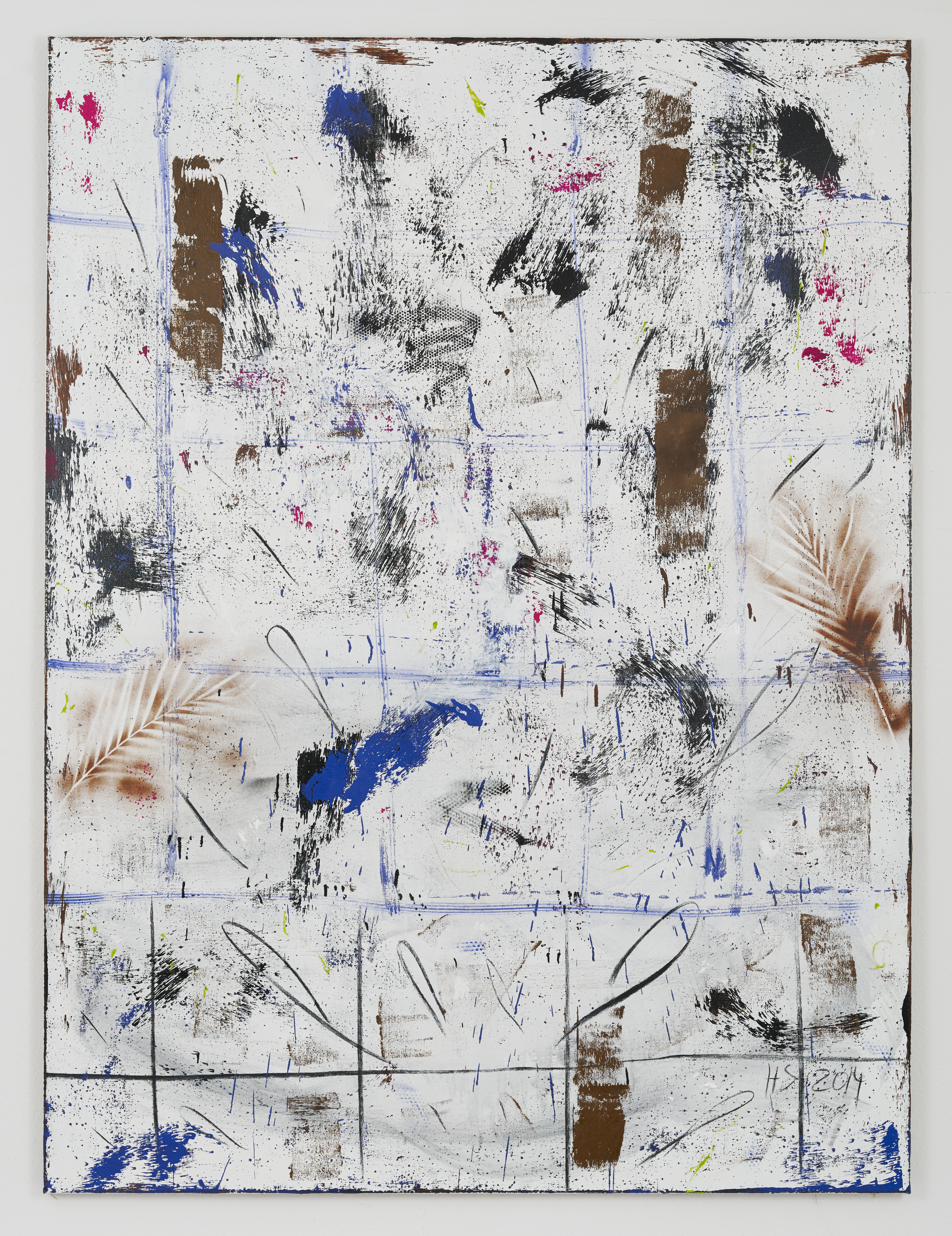 WHERE THE COOL KIDS COME TO ENJOY THE FREEDOM, 2014 240 x 180cm Oil on Canvas