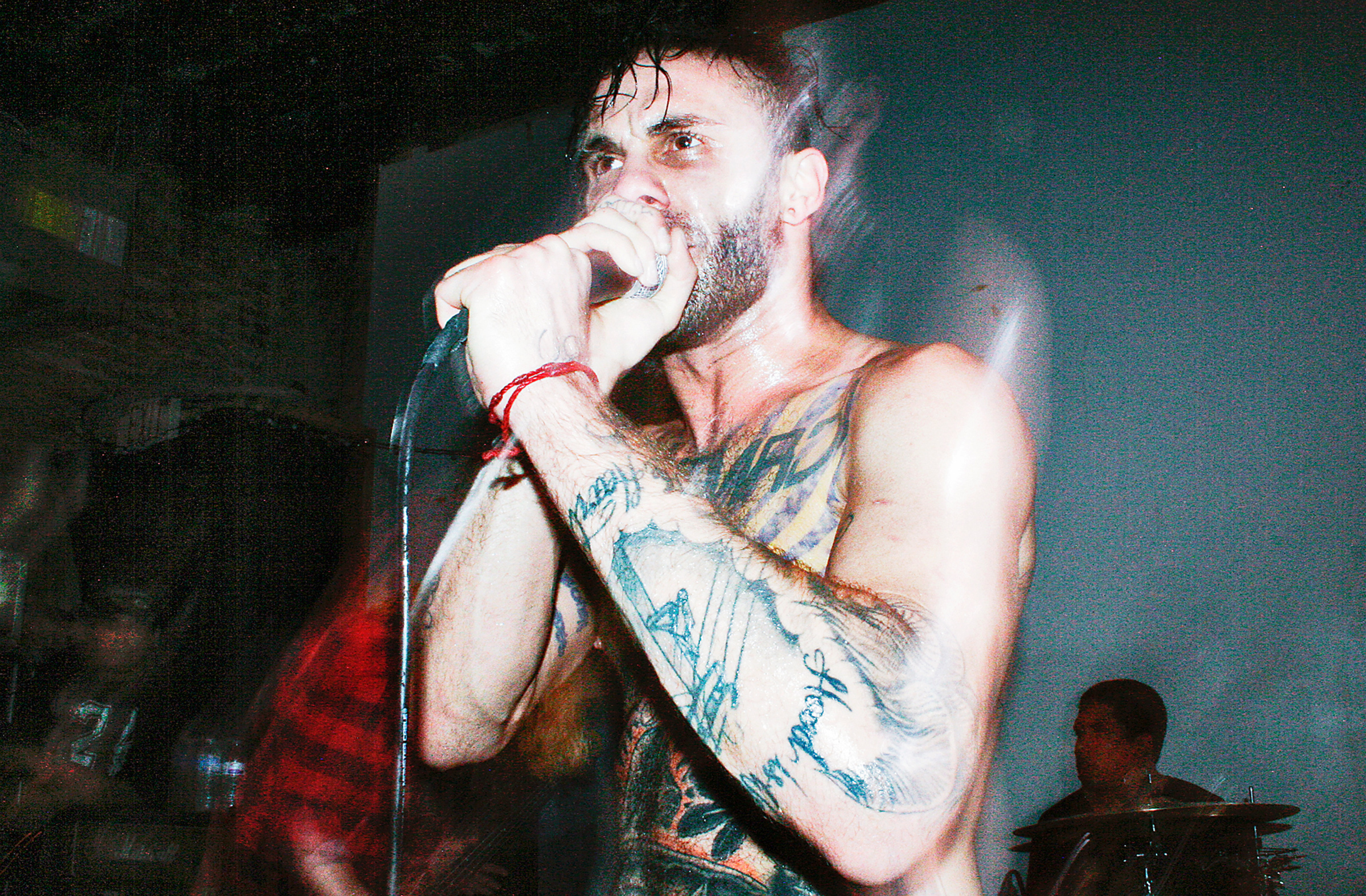 Jason Aalon Butler of Letlive, 2012