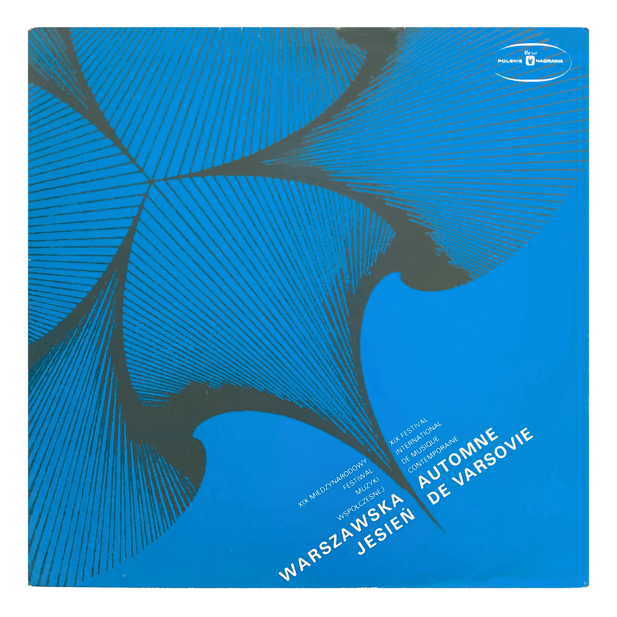 Polskie Nagrania Muza (generic sleeve for this series) "Warszawska Jesień 1975" Design: Stanisław Żakowski (credited)