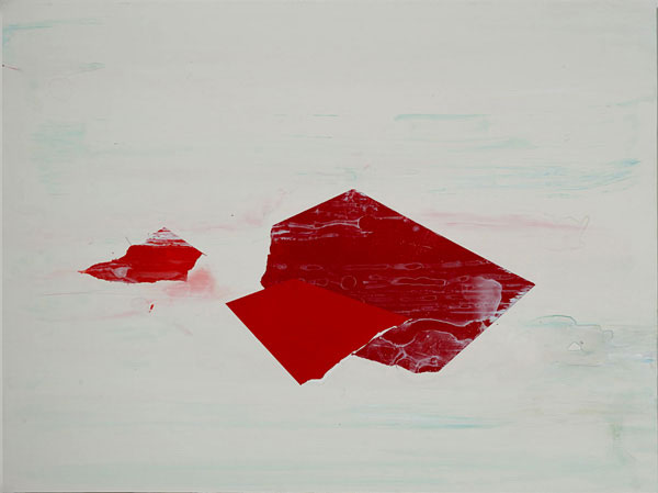 Untitled, acrylic on board 18x24", 46x61cm 2008