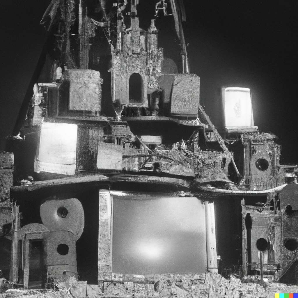 technological shrine, dzata laboratory (date unknown)