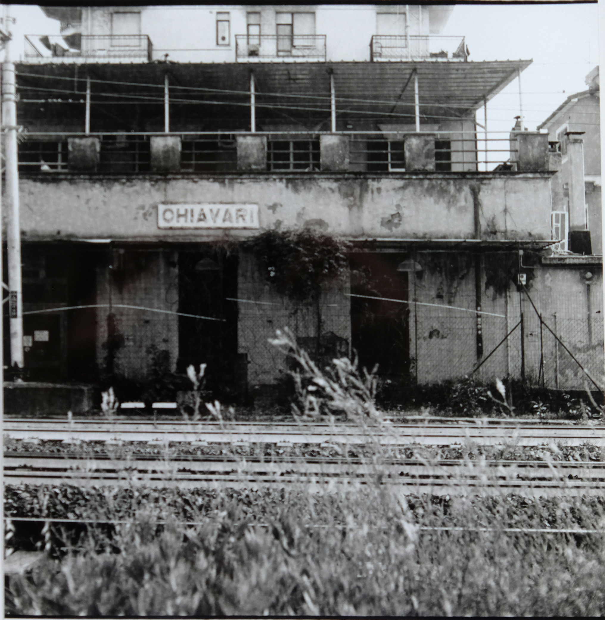 Chiavari, Ligurien 2023SW-Silbergelatine 6x6 Handabzug 18 x 18 cm