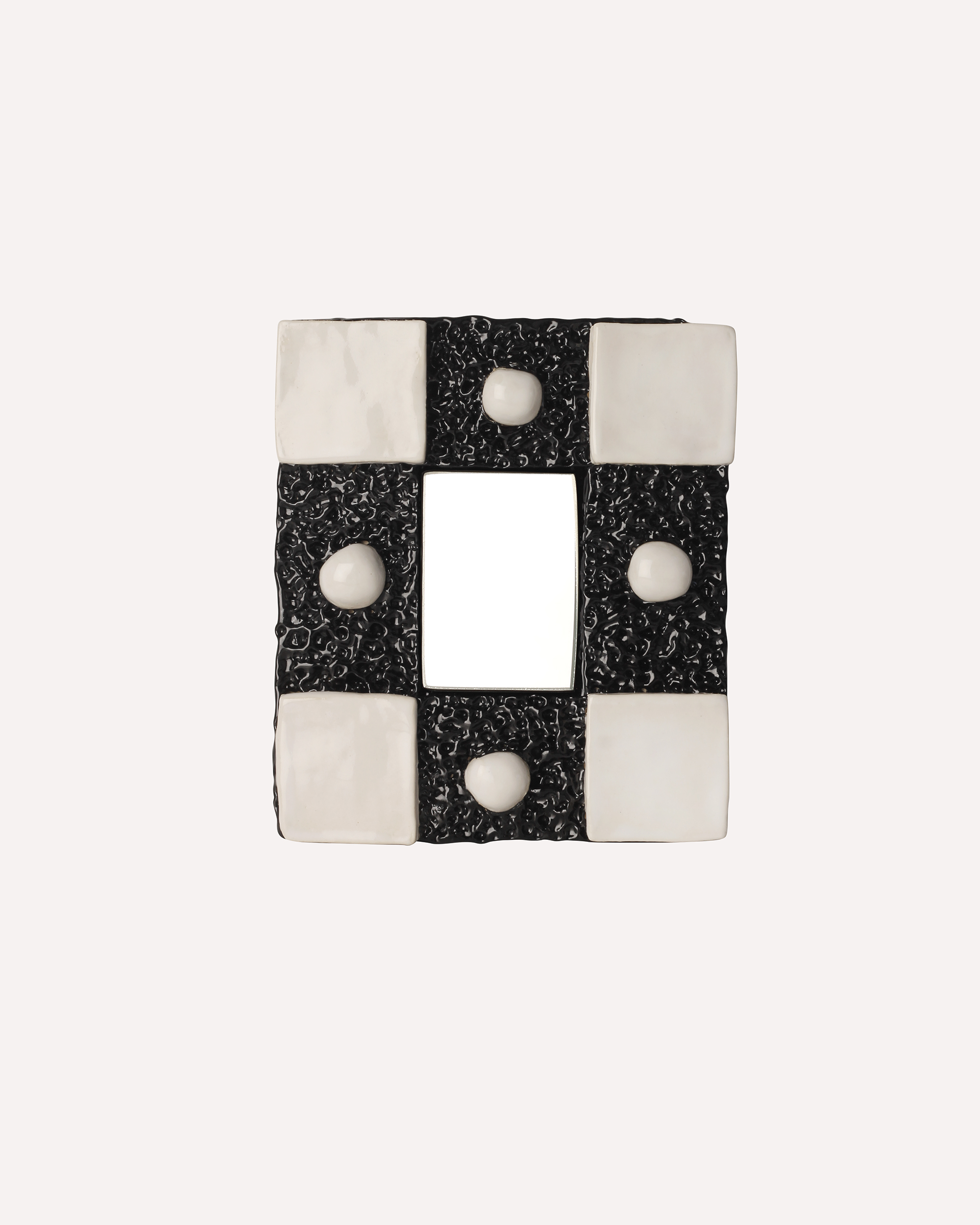 ODDITY MIRROR NO. 5Stoneware, Glazed.15x13cm
