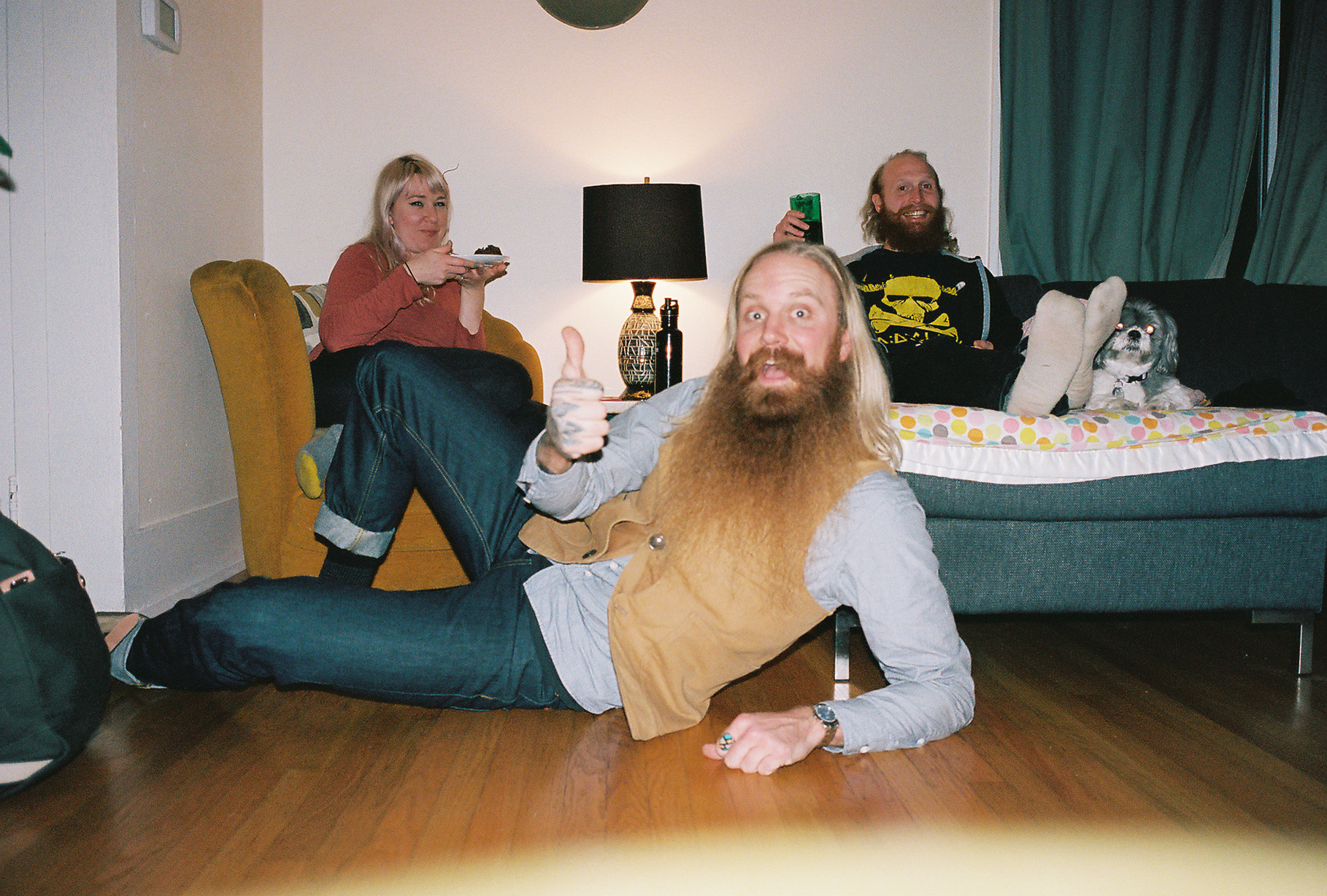 Arriana and Brendan in their Ballard house, Seattle, Washington, 2013.