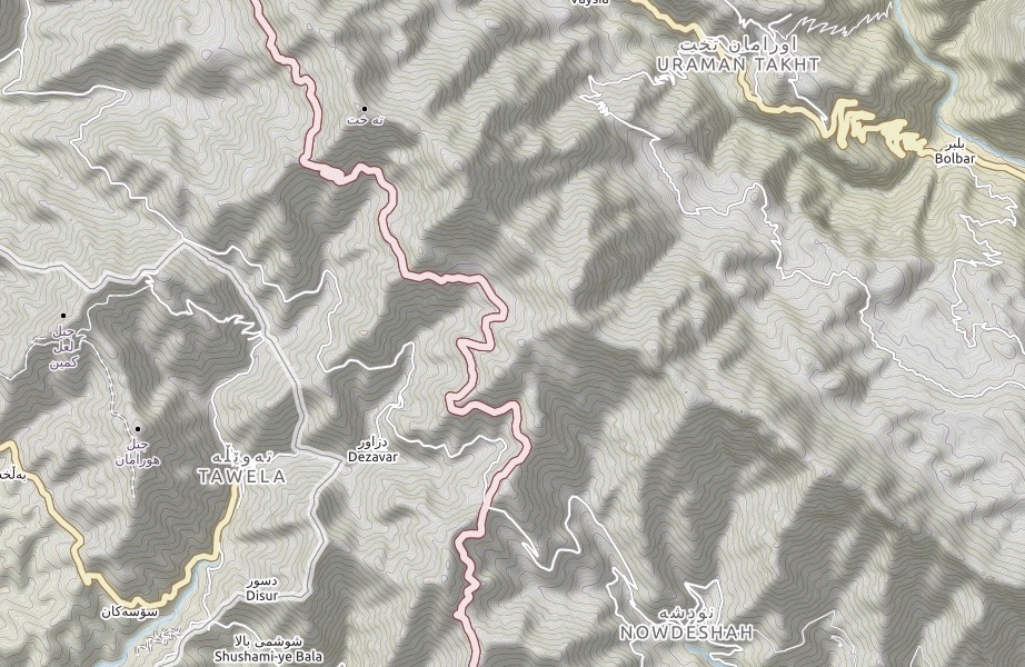 Région de Tawela / Hewraman