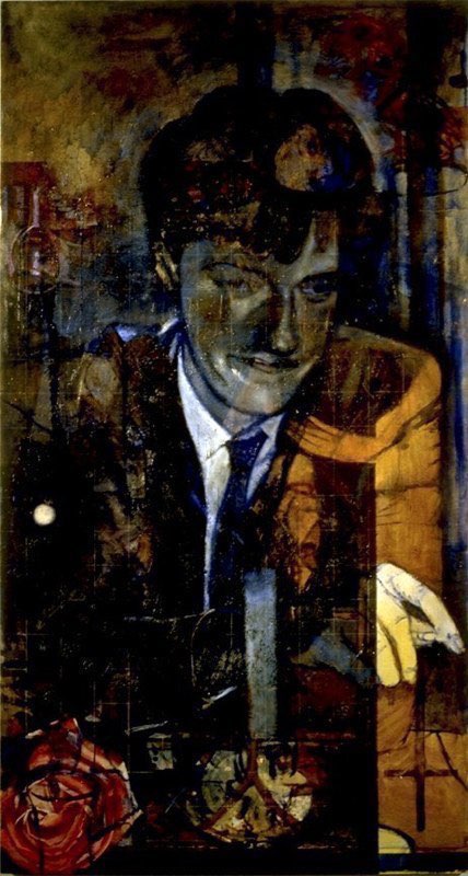 Full Moon 1985-92oil/canvas 36x72”