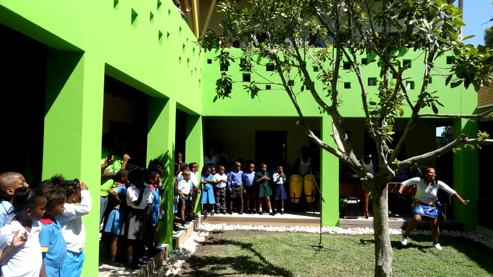 Opening celebrations of the children's centre