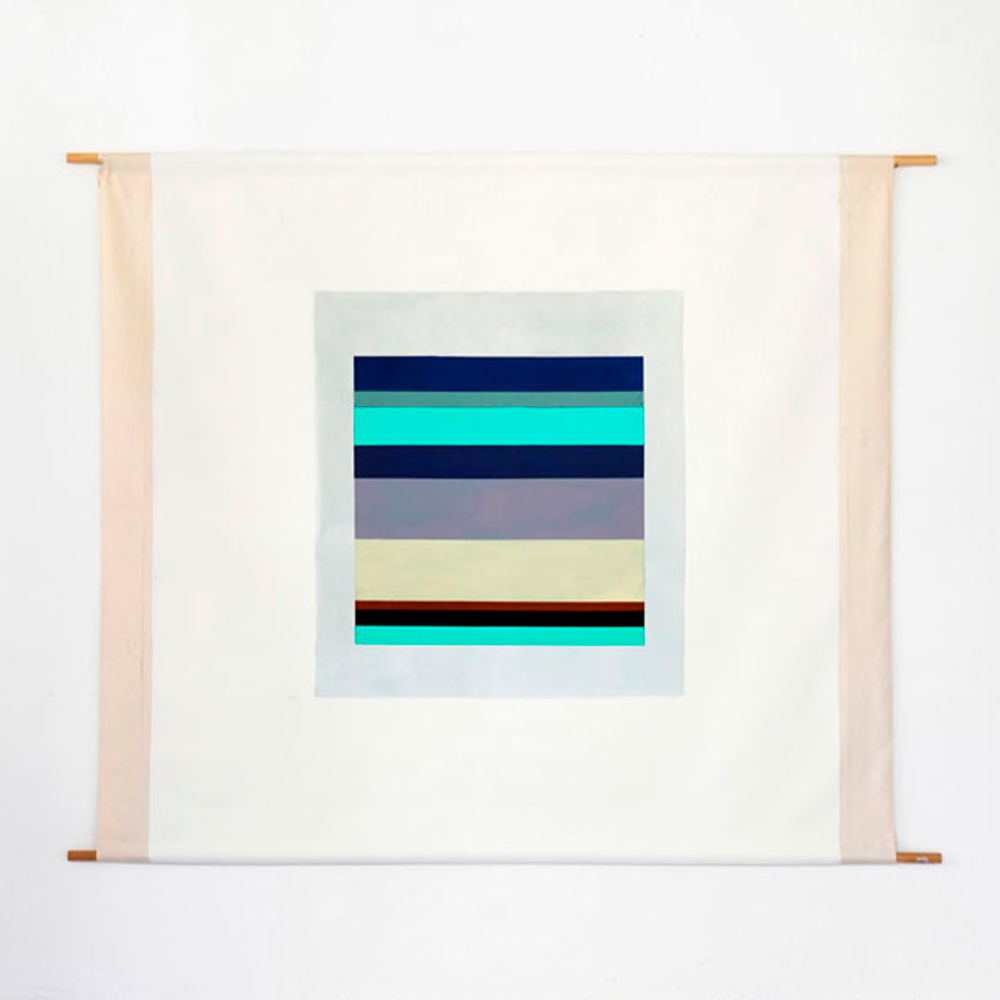 Mogao 148, 2015, ink, oil on canvas, 220 x 200 cm