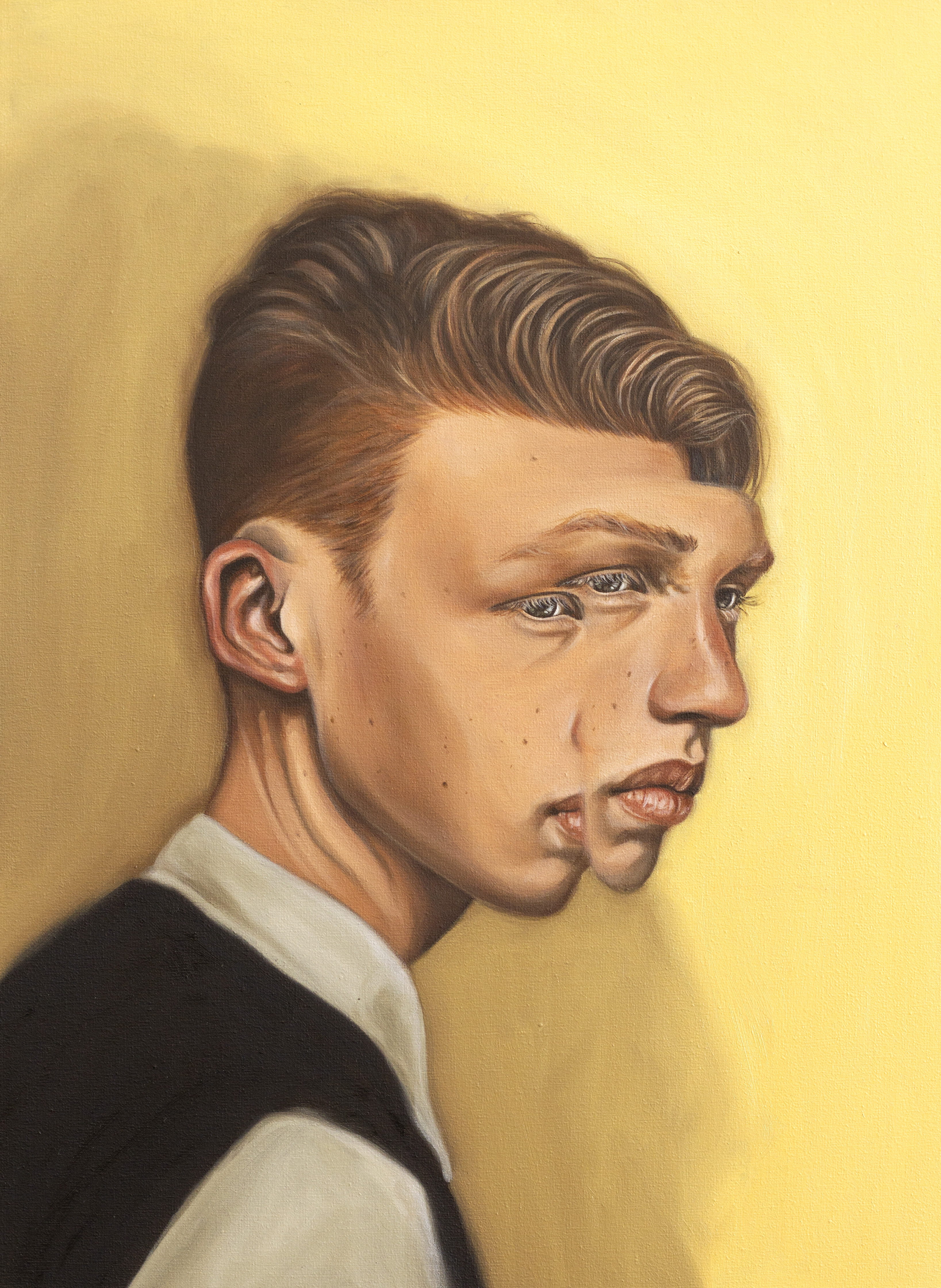 The Surgeon's Brain cover art, Oil on Canvas, 400 x 300mm, 2022