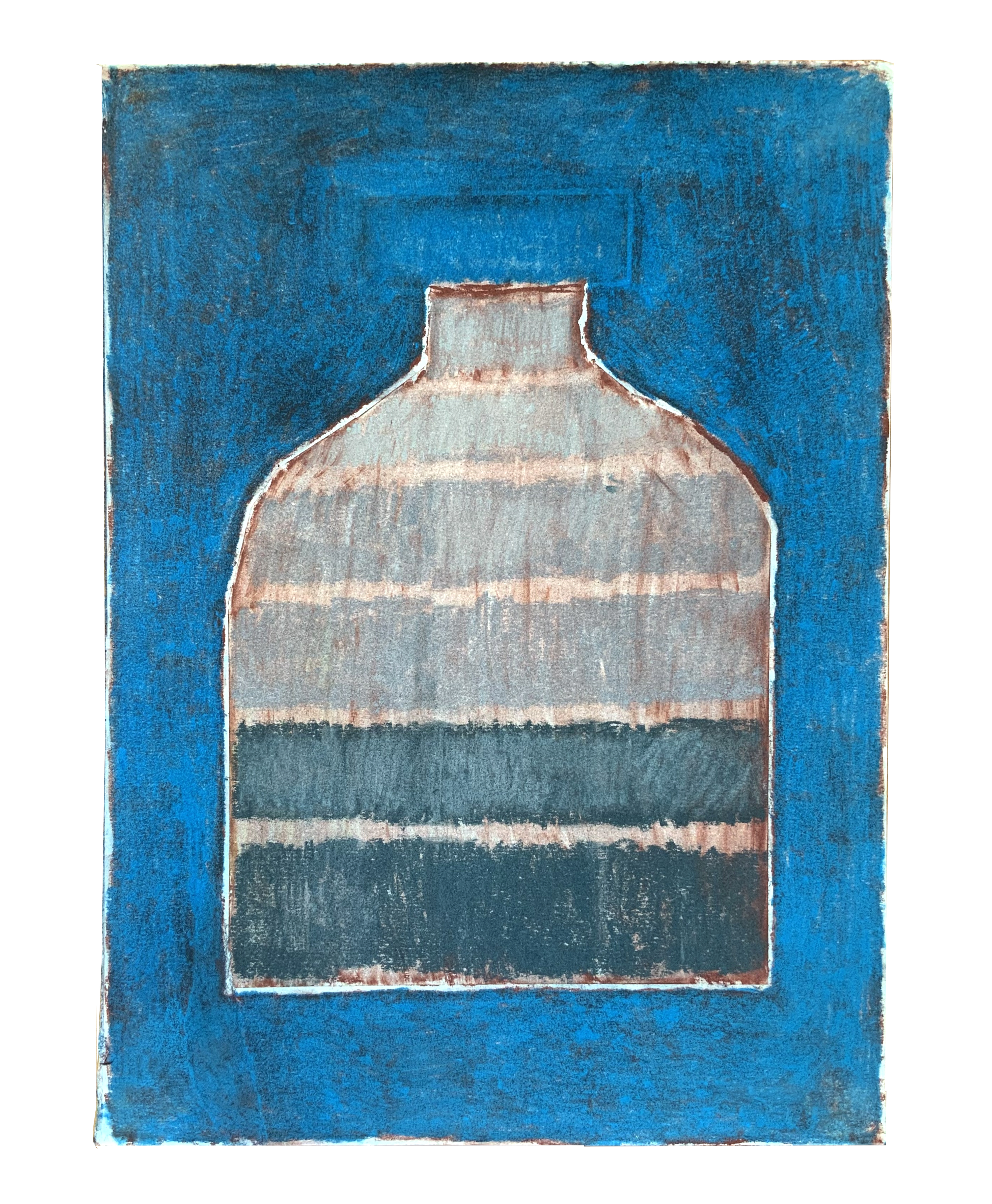 Splashy | Chalk Pastel on Paper | 2023 | 25x34cm